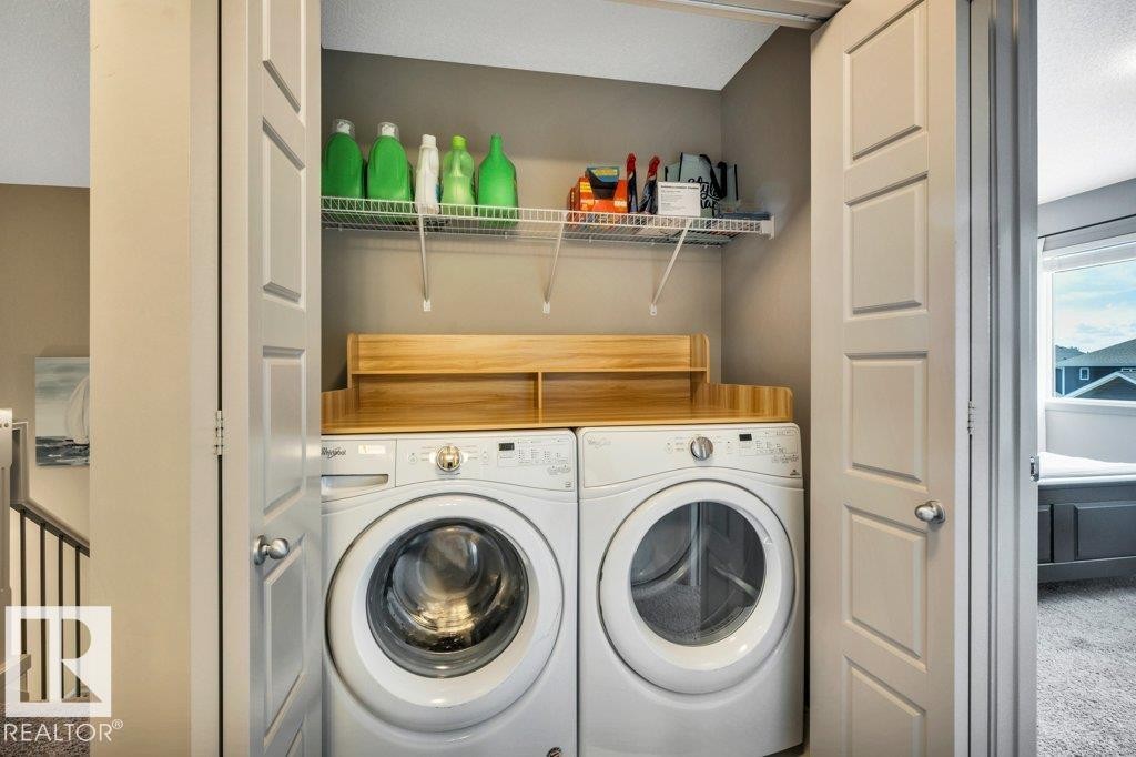 536 Ebbers Way Nw, Edmonton, AB - Indoor Photo Showing Laundry Room