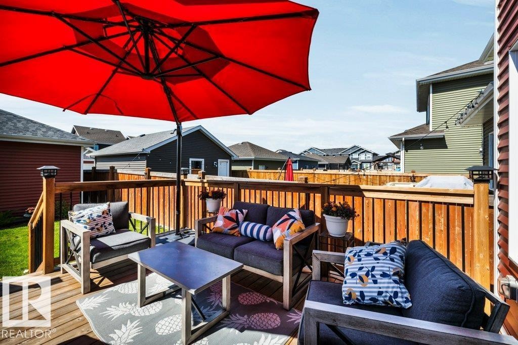 536 Ebbers Way Nw, Edmonton, AB - Outdoor With Deck Patio Veranda With Exterior