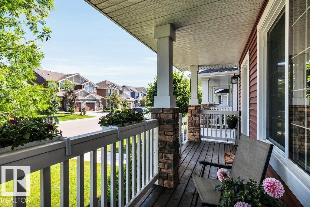 536 Ebbers Way Nw, Edmonton, AB - Outdoor With Deck Patio Veranda With Exterior
