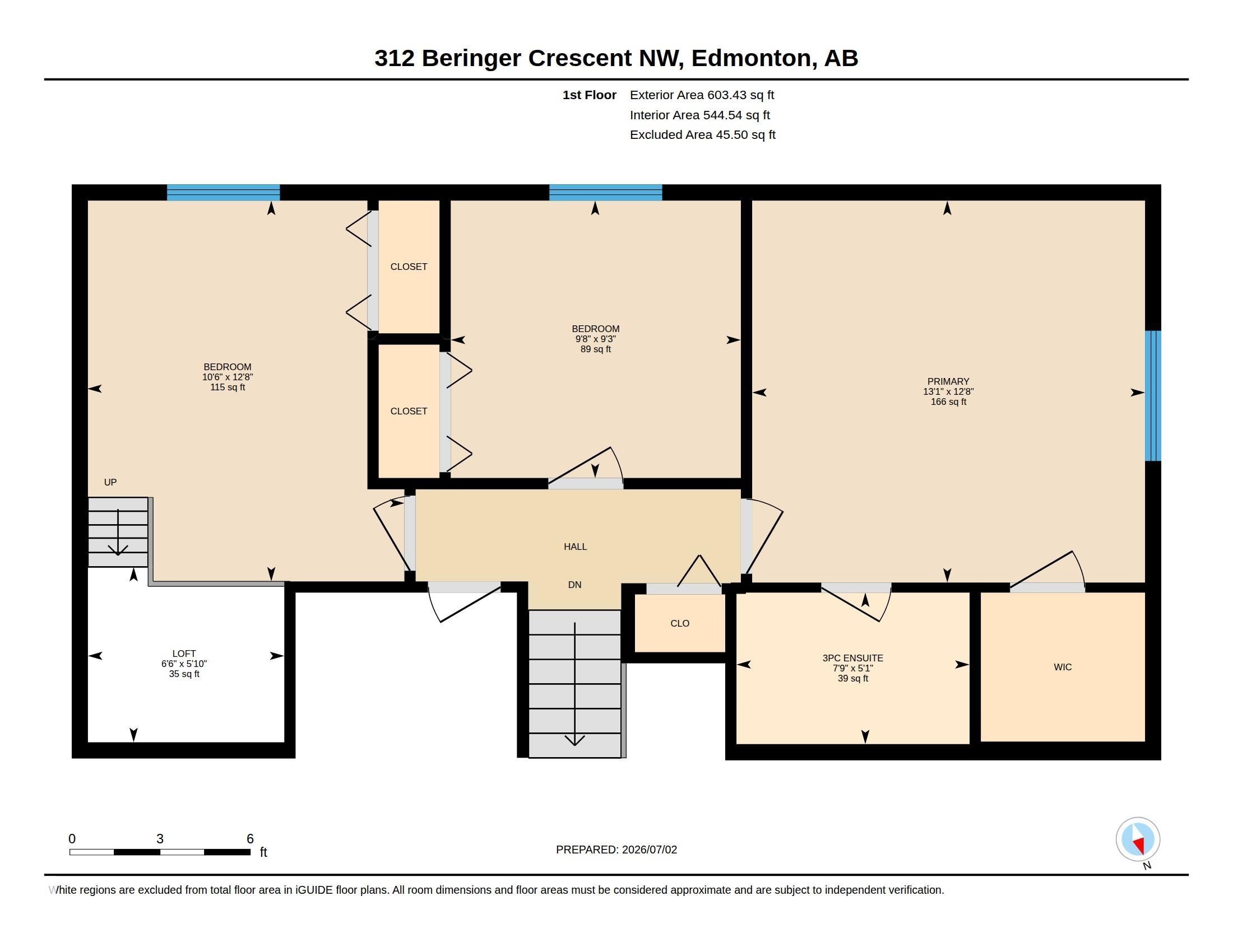 Floor plan - 312 Beringer Crescent Nw, Edmonton, AB - Other