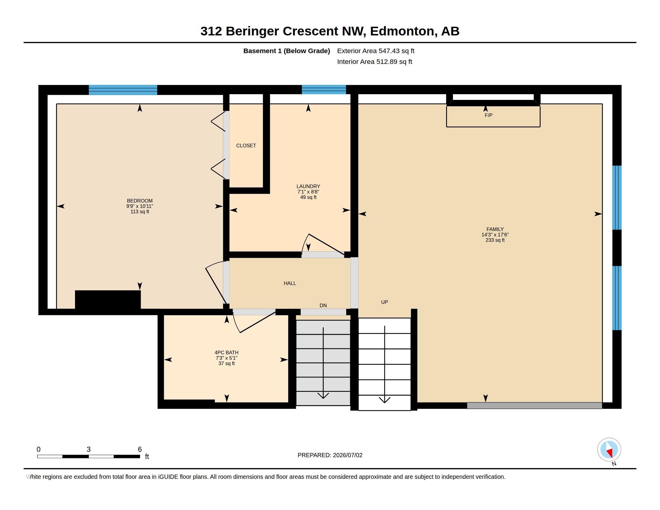 Floor plan - 312 Beringer Crescent Nw, Edmonton, AB - Other