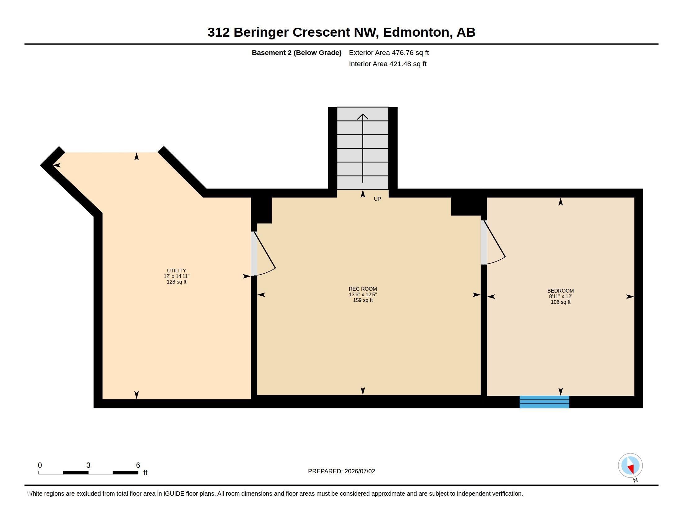 Floor plan - 312 Beringer Crescent Nw, Edmonton, AB - Other