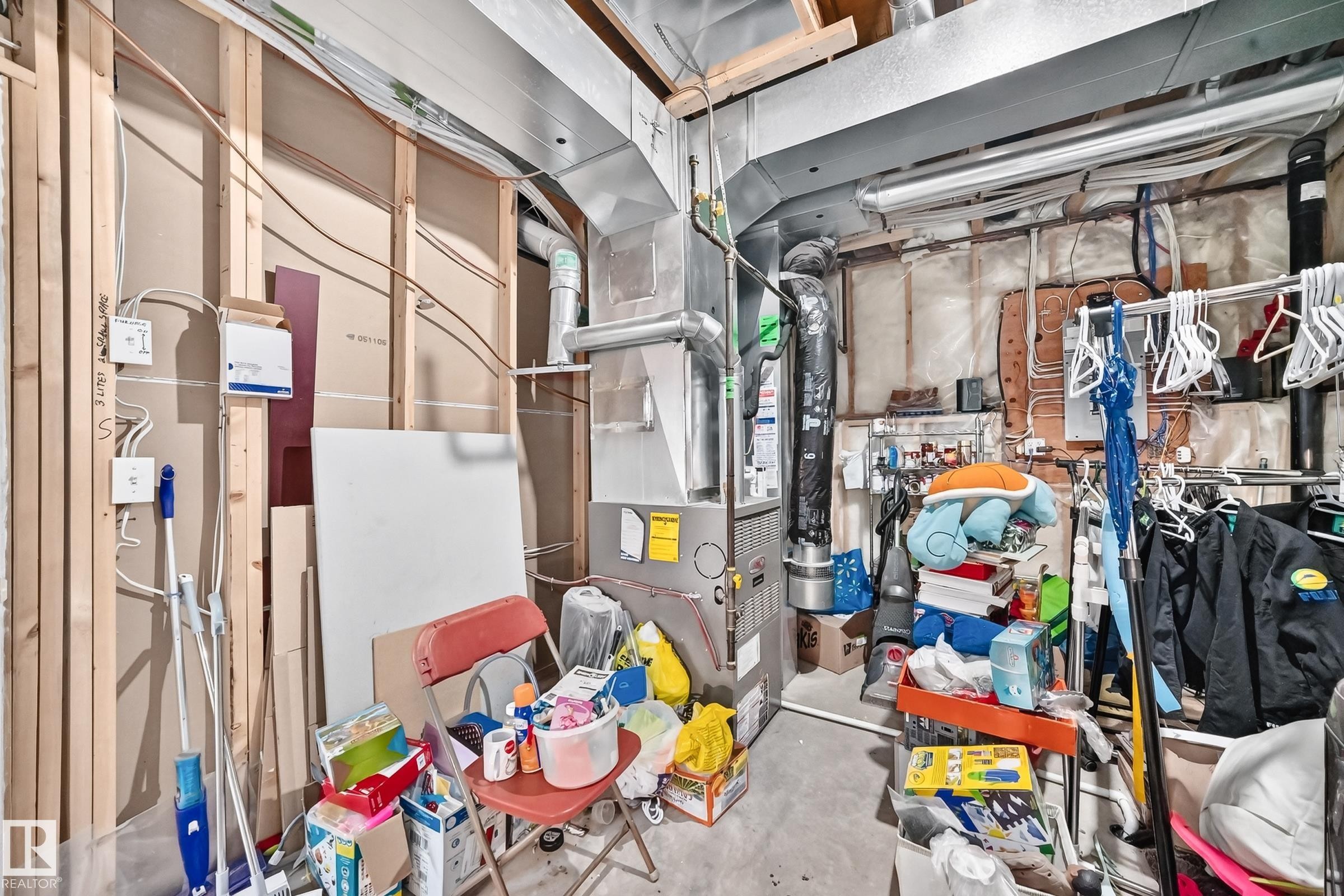 2984 Mcphadden Way Sw, Edmonton, AB - Indoor Photo Showing Basement