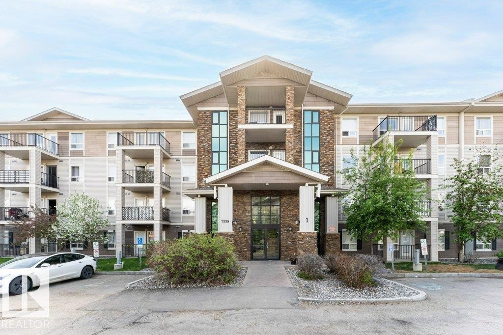 #1321 7339 South Terwillegar Dr Nw, Edmonton, AB - Outdoor With Balcony With Facade