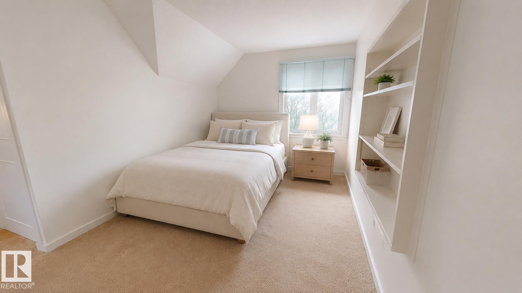 55 Quesnell Road Nw, Edmonton, AB - Indoor Photo Showing Bedroom