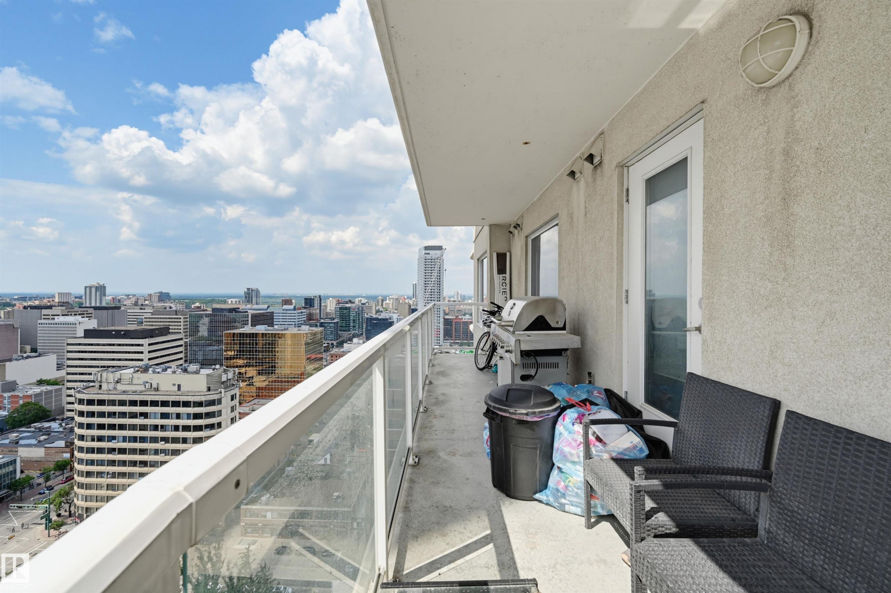 #2204 10152 104 St Nw, Edmonton, AB - Outdoor With Balcony