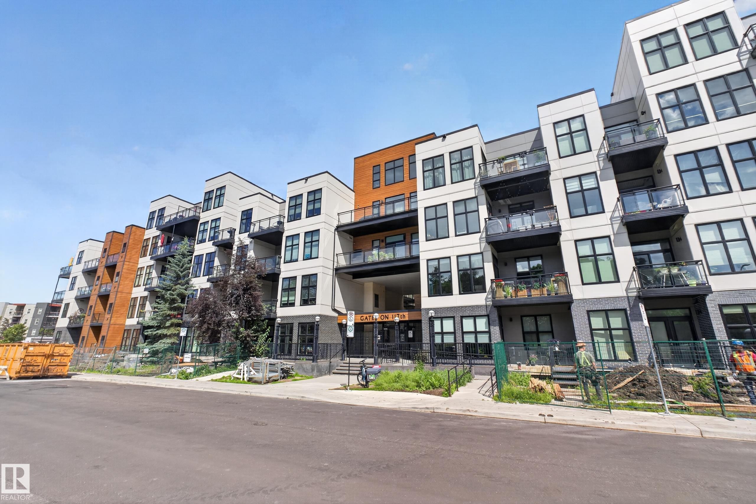 #403 10531 117 St Nw, Edmonton, AB - Outdoor With Balcony With Facade