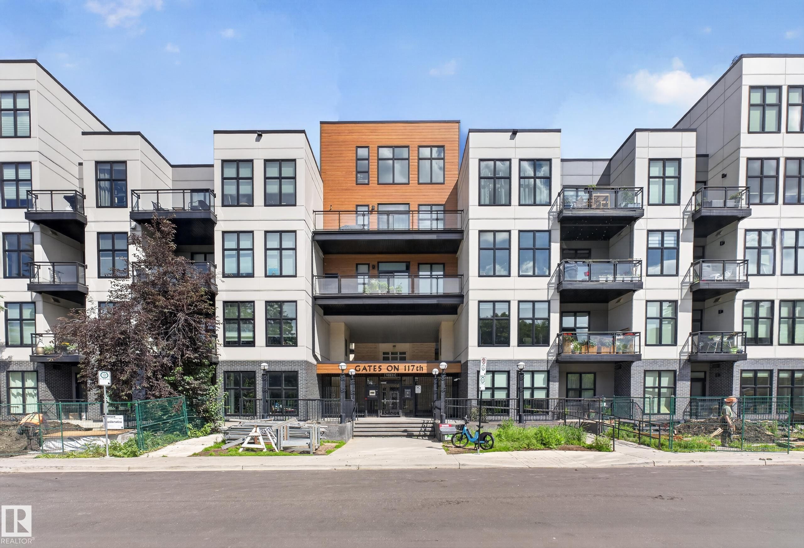 #403 10531 117 St Nw, Edmonton, AB - Outdoor With Balcony With Facade