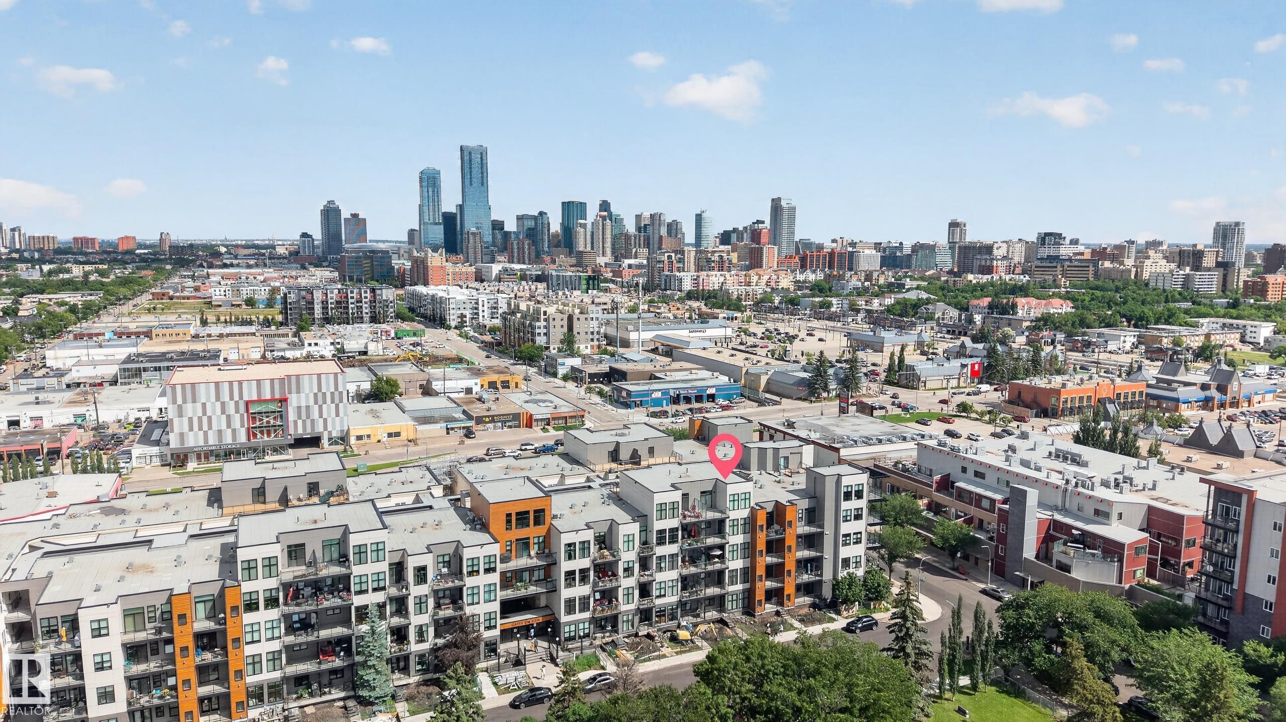 #403 10531 117 St Nw, Edmonton, AB - Outdoor With View