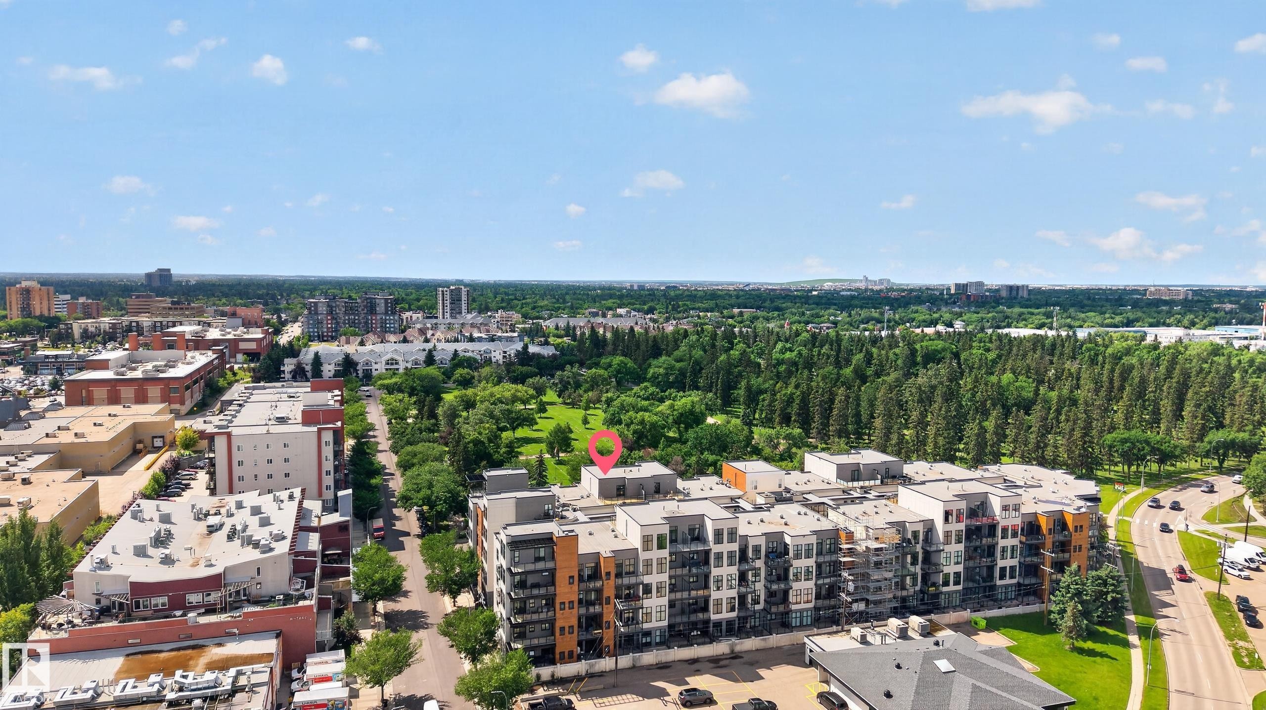 #403 10531 117 St Nw, Edmonton, AB - Outdoor With View