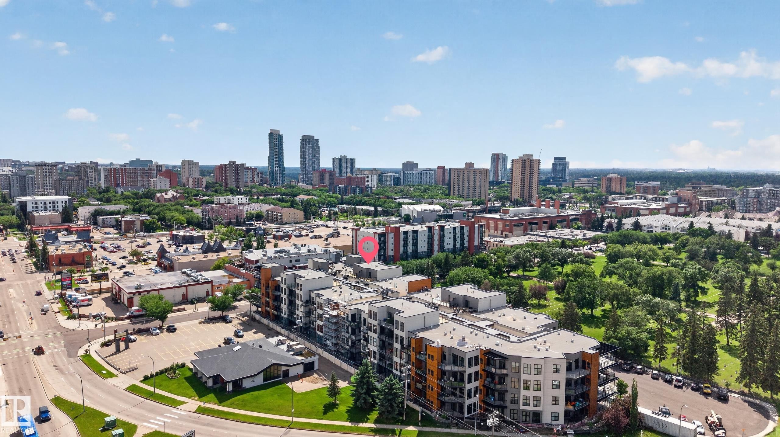 #403 10531 117 St Nw, Edmonton, AB - Outdoor With View