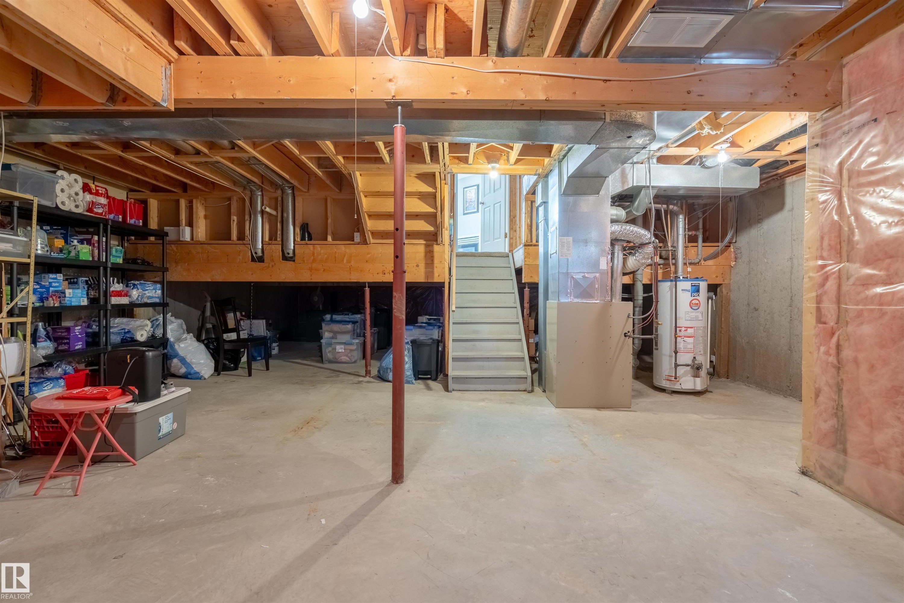 #48 3311 58 St Nw, Edmonton, AB - Indoor Photo Showing Basement