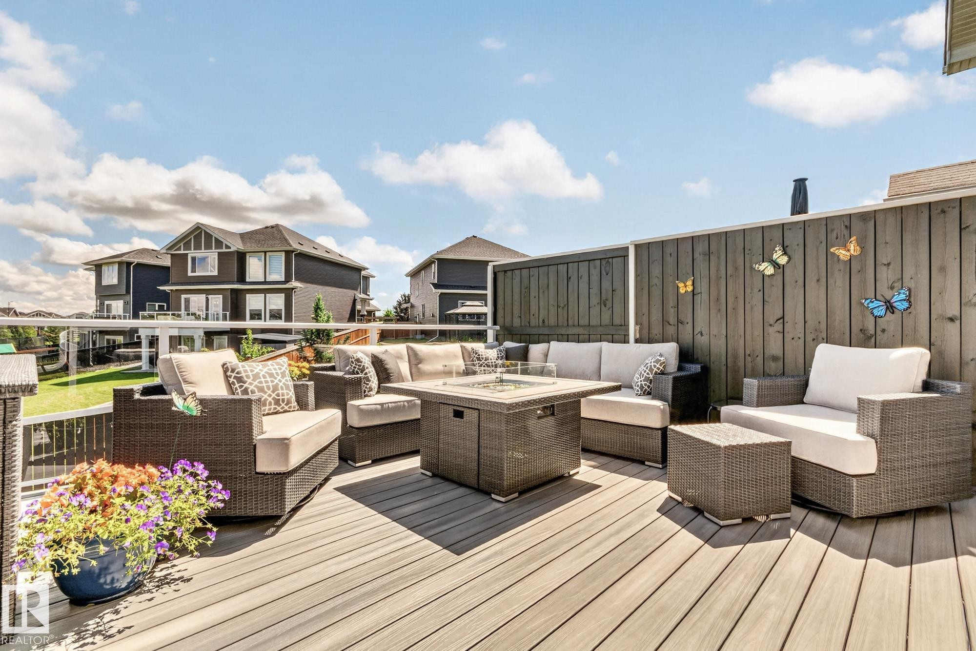 866 Ebbers Crescent Nw, Edmonton, AB - Outdoor With Deck Patio Veranda