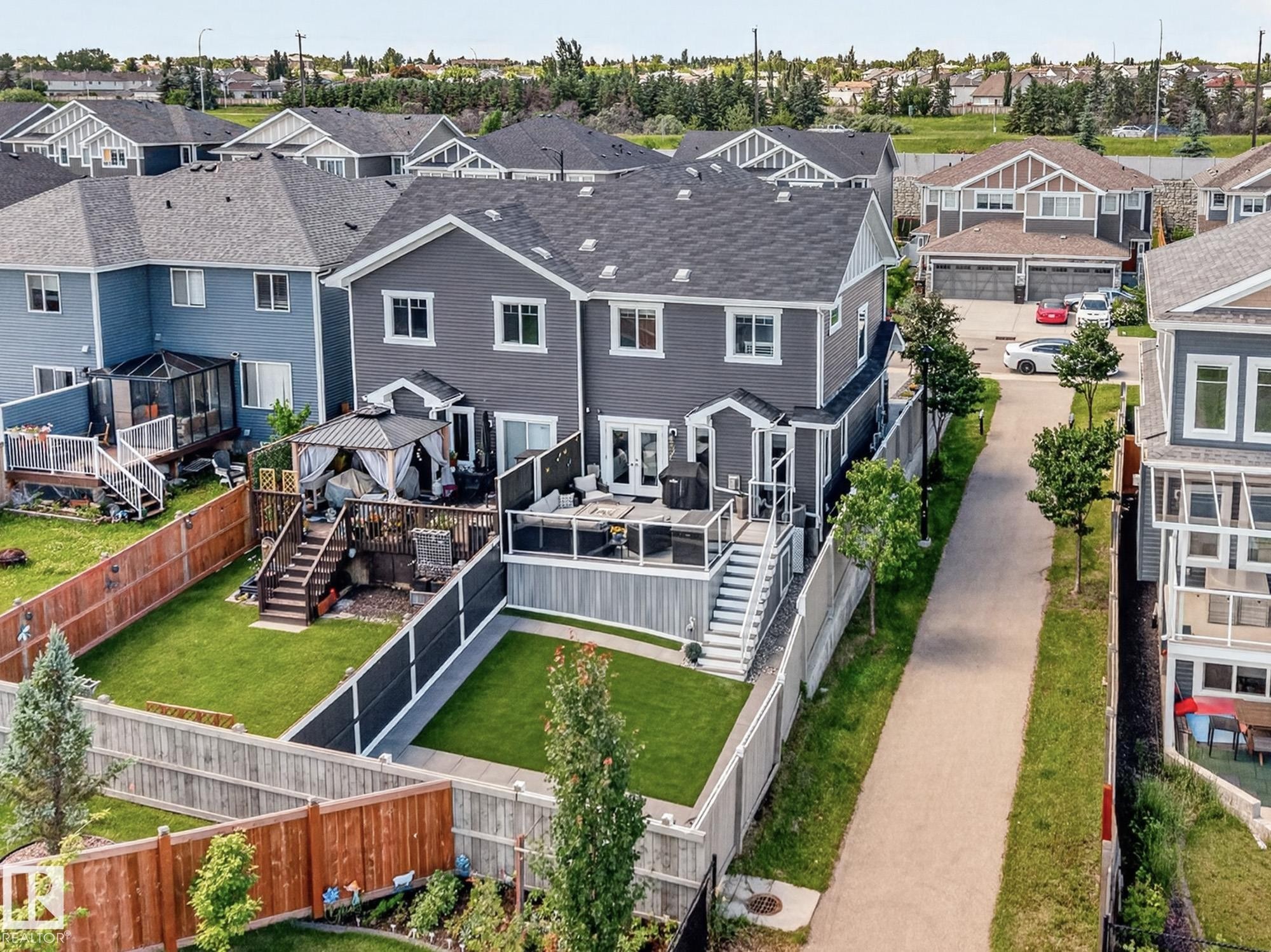 866 Ebbers Crescent Nw, Edmonton, AB - Outdoor With Deck Patio Veranda