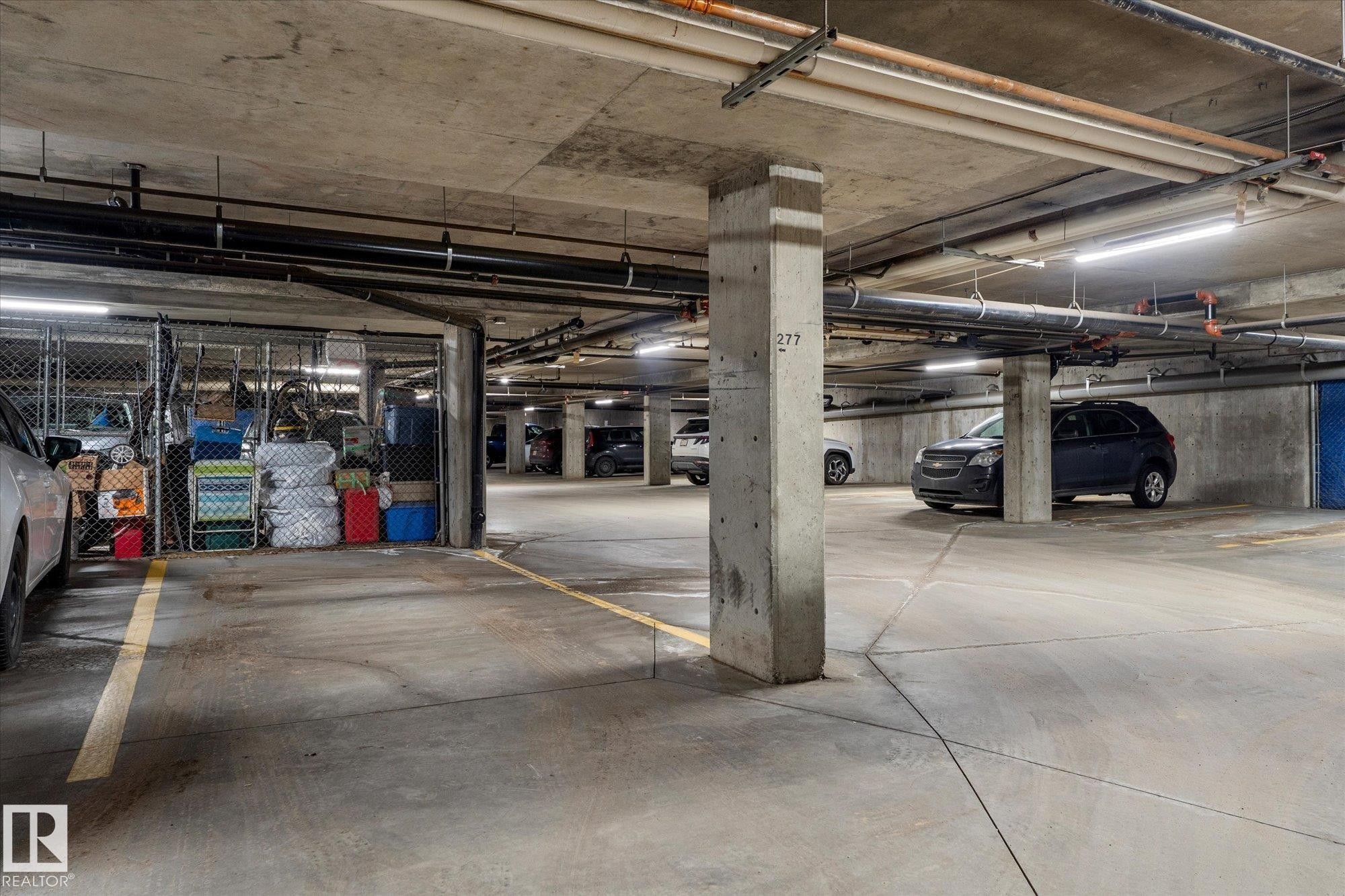 409 16035 132 Street, Edmonton, AB - Indoor Photo Showing Garage