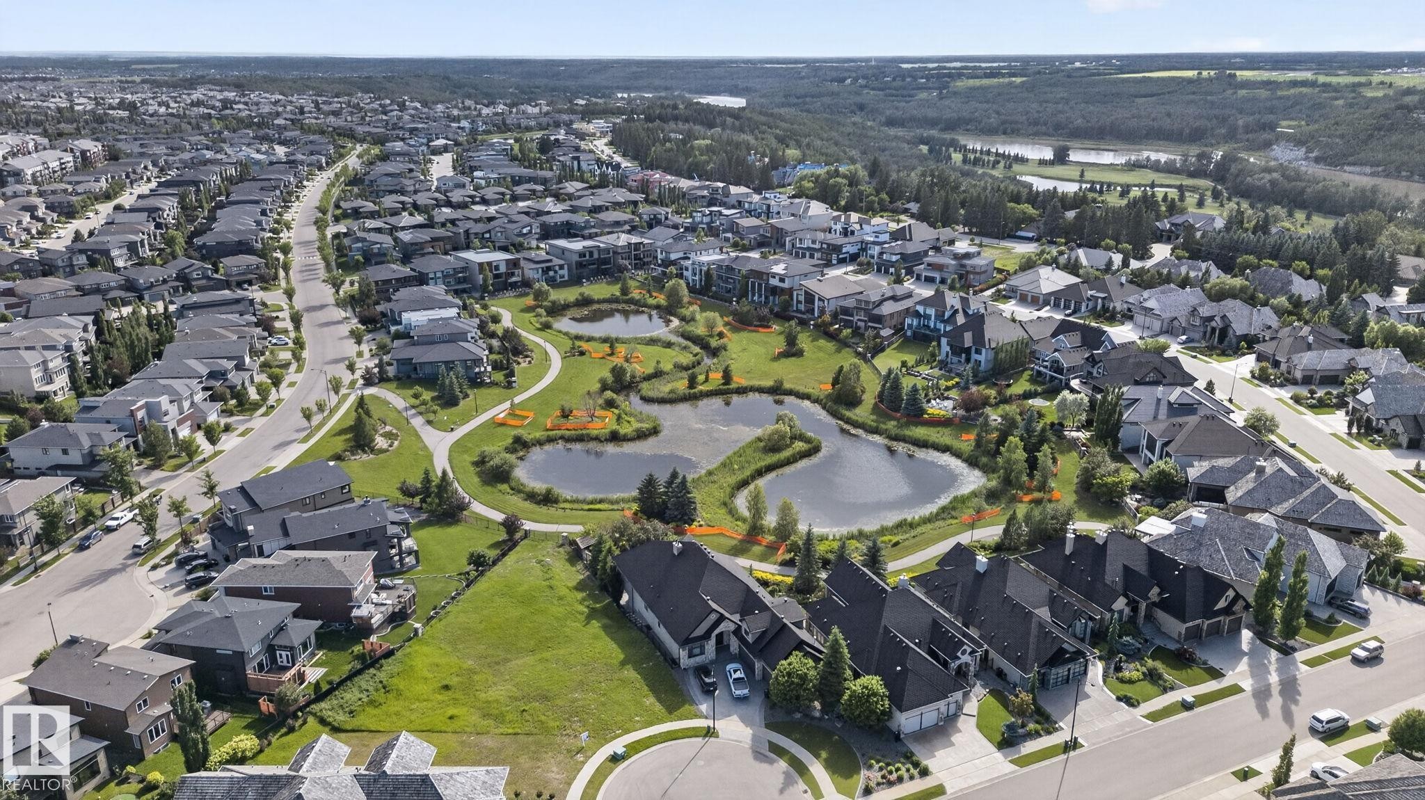 4707 Woolsey Common Sw, Edmonton, AB - Outdoor With View