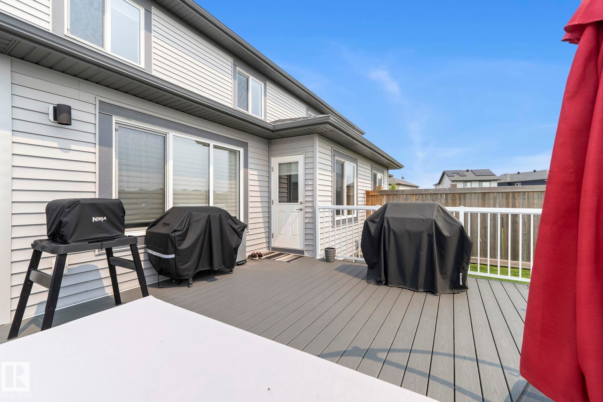 17308 49 Street Nw, Edmonton, AB - Outdoor With Deck Patio Veranda With Exterior