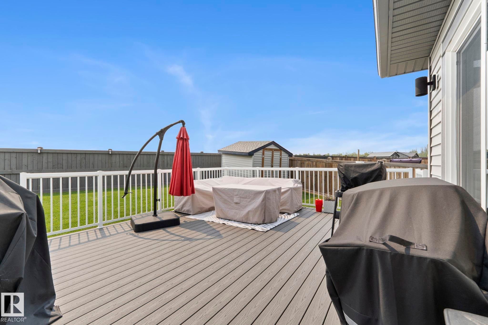 17308 49 Street Nw, Edmonton, AB - Outdoor With Deck Patio Veranda With Exterior