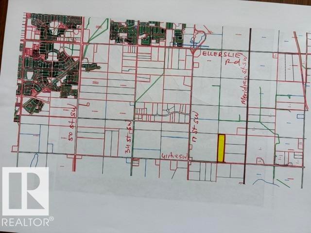 Property Map. Illustrating the location and boundaries of the property within a larger area - 860 41 Avenue, Edmonton, AB