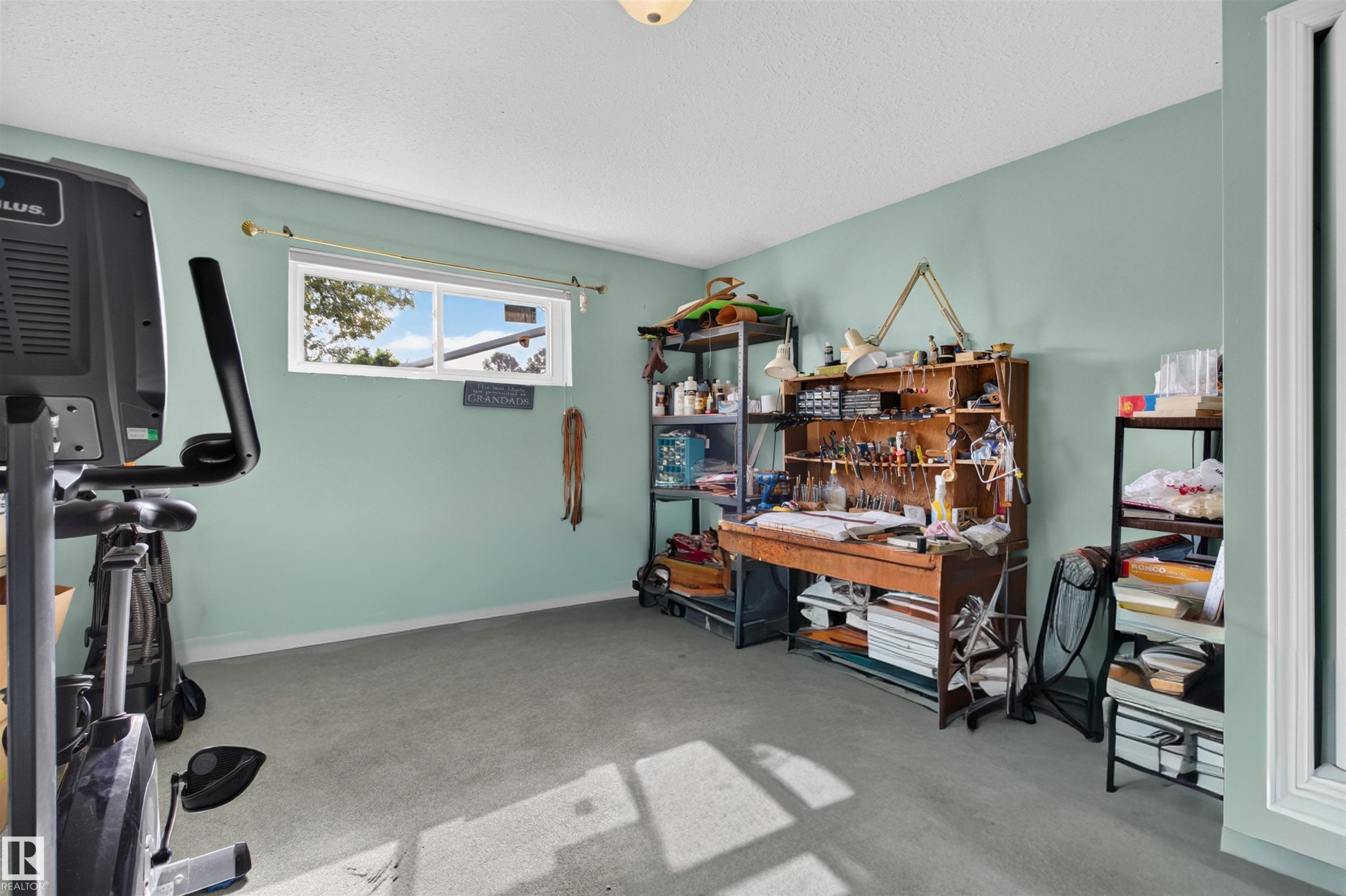 6000 54 Avenue, Camrose, AB - Indoor Photo Showing Gym Room
