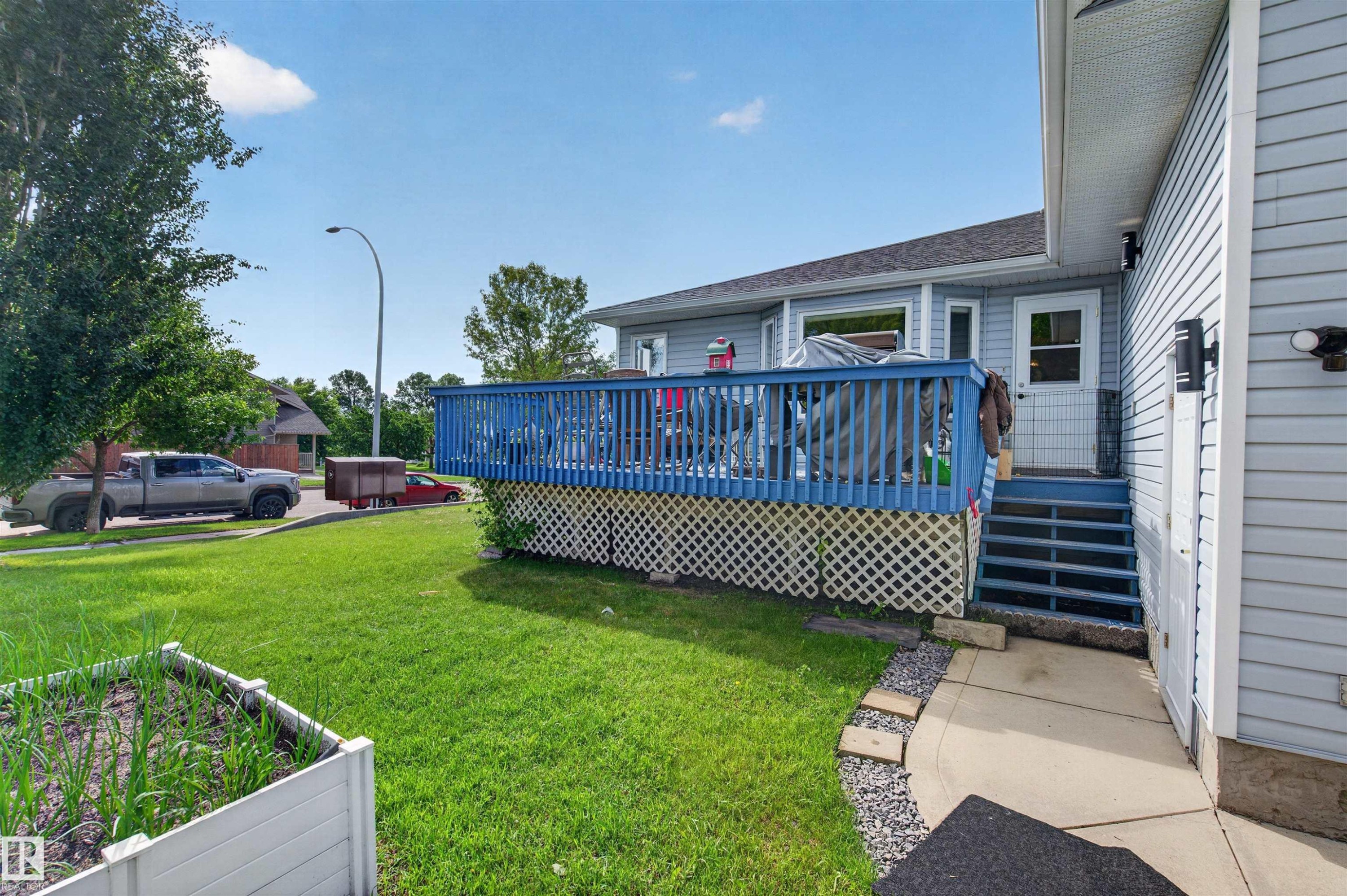 6000 54 Avenue, Camrose, AB - Outdoor With Deck Patio Veranda