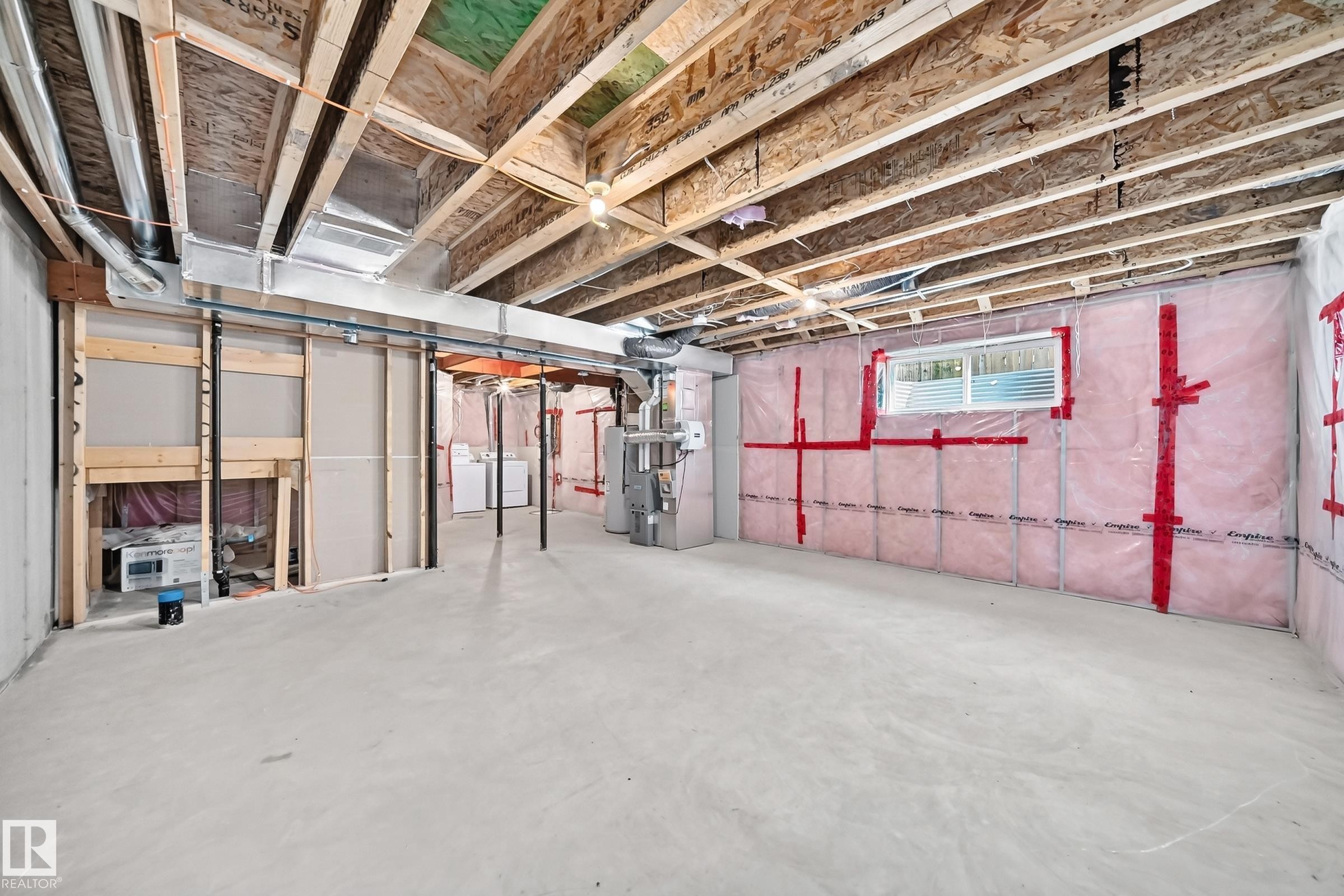 1806 Rutherford Road Sw, Edmonton, AB - Indoor Photo Showing Basement
