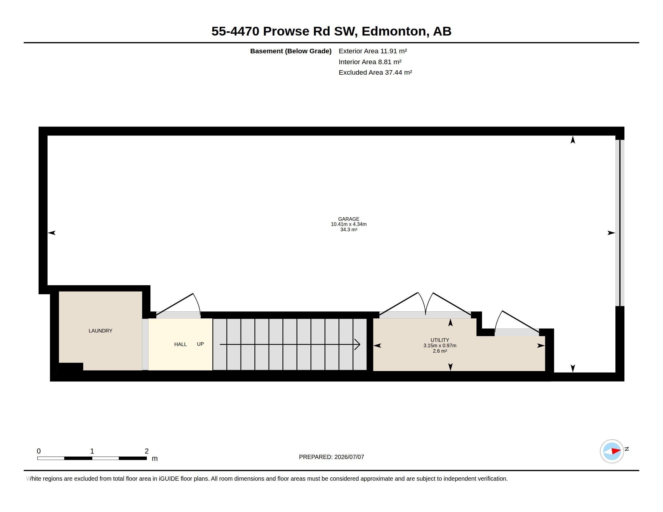 Floor plan - #55 4470 Prowse Rd Sw, Edmonton, AB - Other