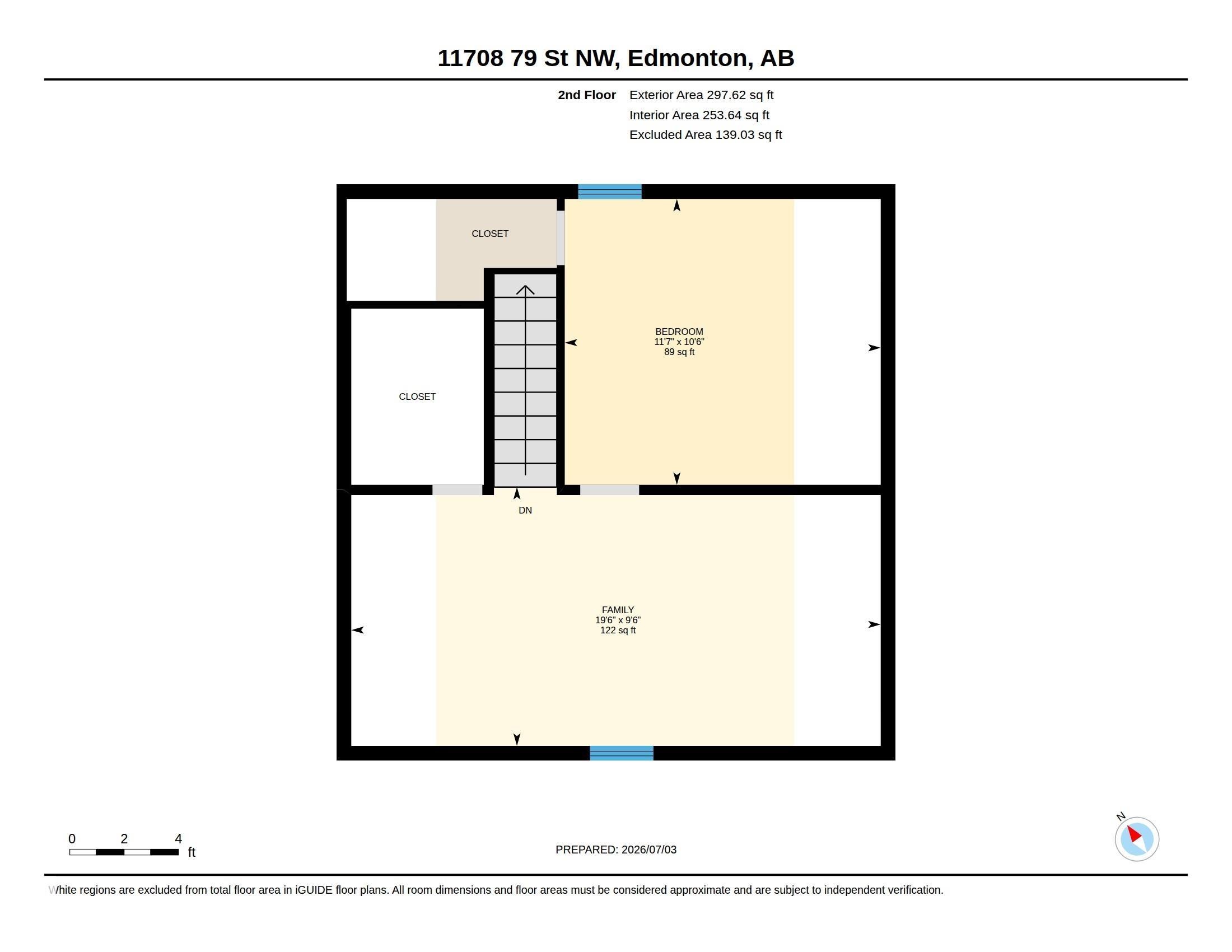 Floor plan - 11708 79 Street, Edmonton, AB