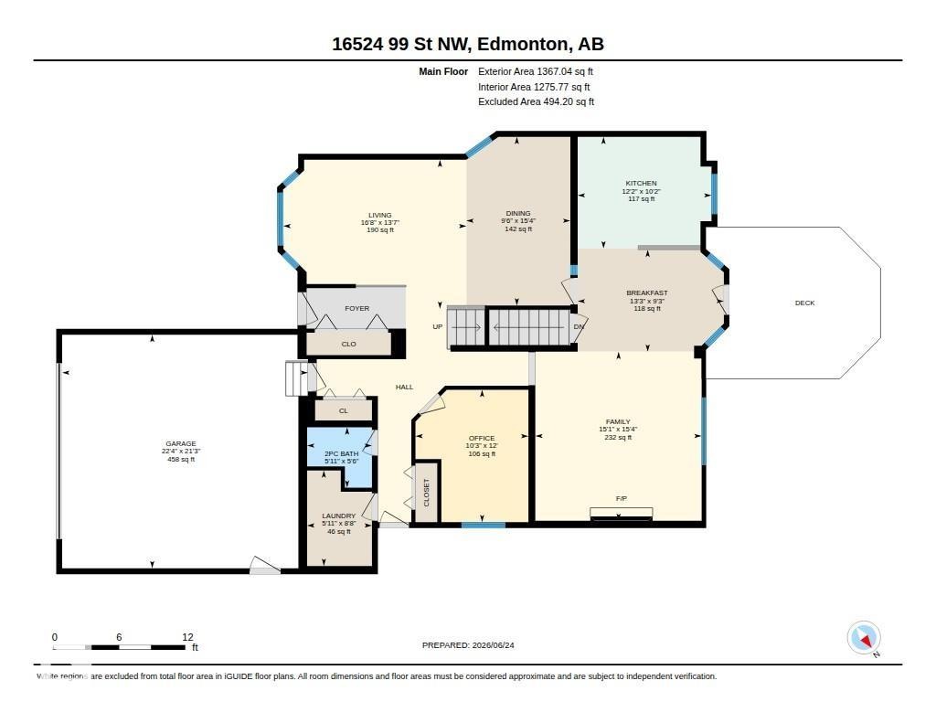 Floor plan - 16524 99 Street Nw, Edmonton, AB - Other