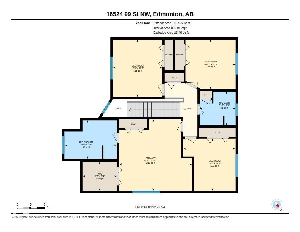 Floor plan - 16524 99 Street Nw, Edmonton, AB - Other