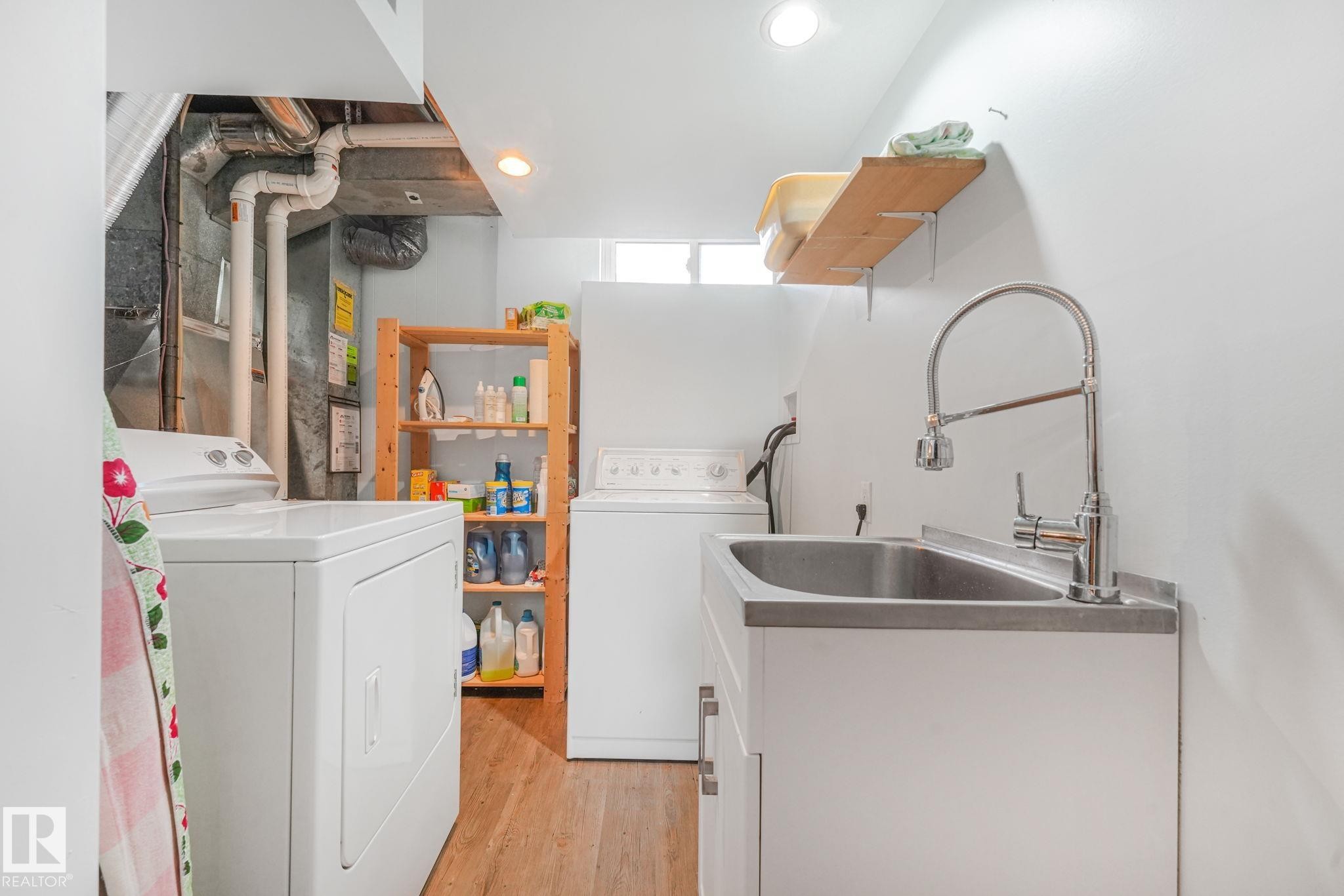 14203 74 Street Nw, Edmonton, AB - Indoor Photo Showing Laundry Room