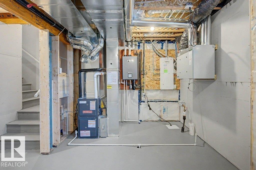 400 Stiles Way, Leduc, AB - Indoor Photo Showing Basement