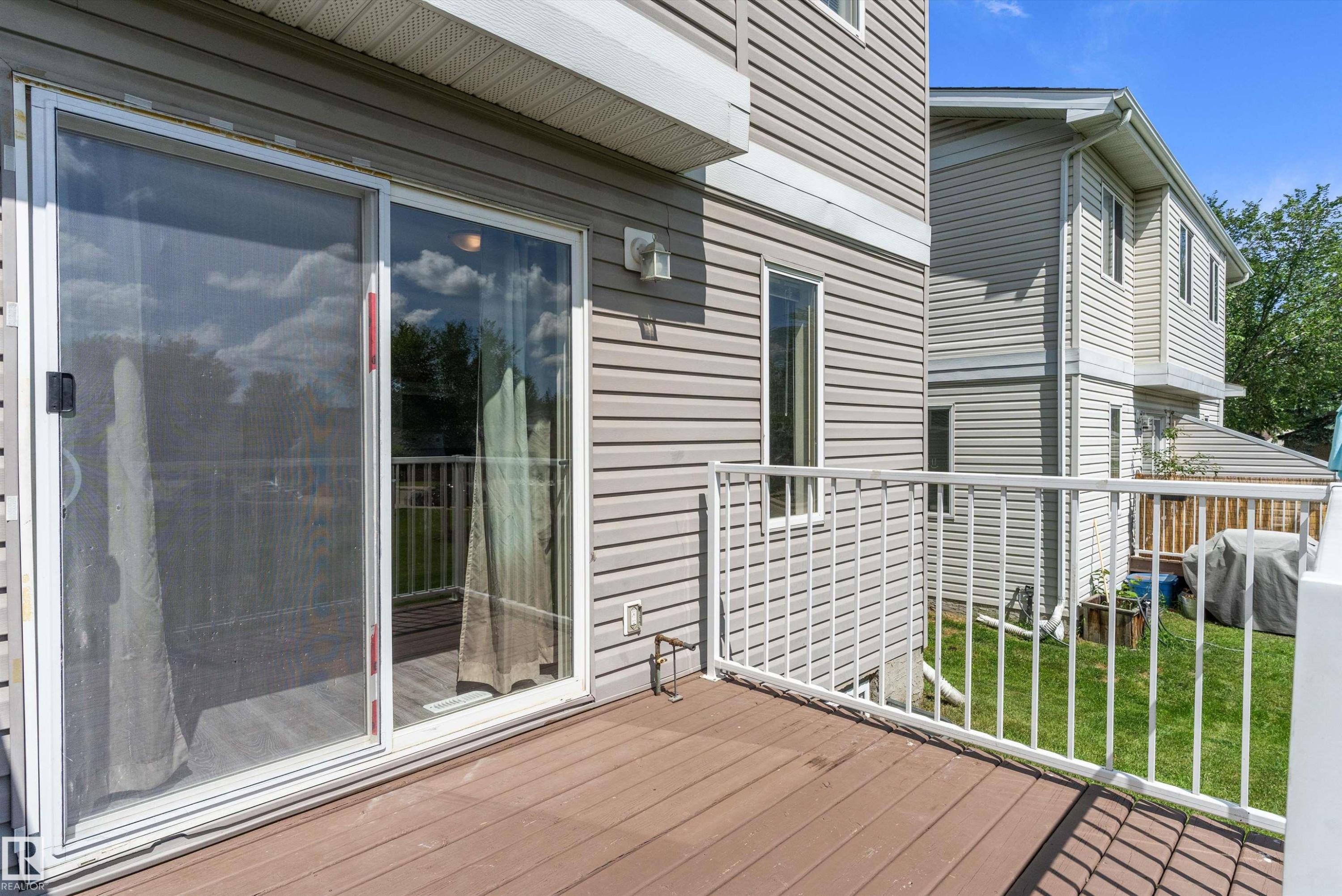 #56 130 Hyndman Cr Nw, Edmonton, AB - Outdoor With Deck Patio Veranda With Exterior