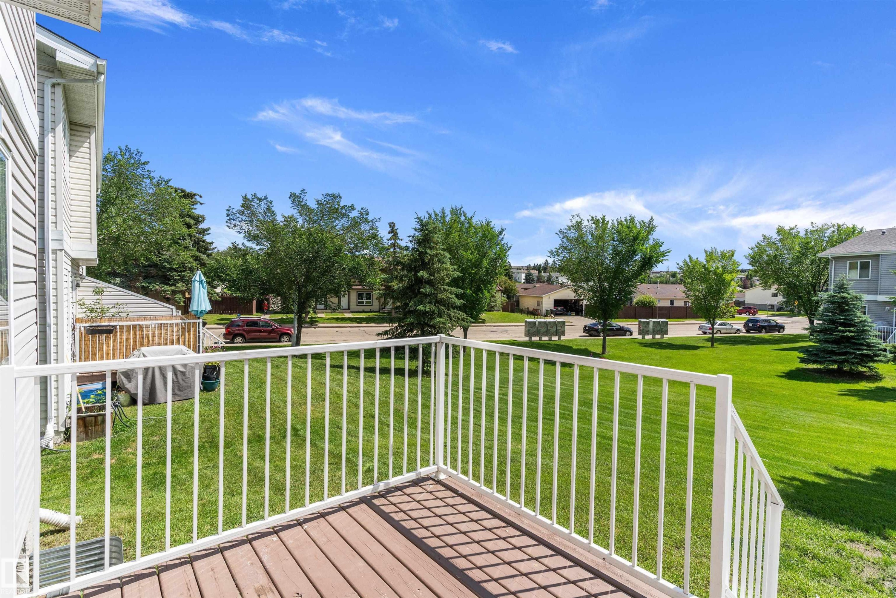 #56 130 Hyndman Cr Nw, Edmonton, AB - Outdoor With Deck Patio Veranda