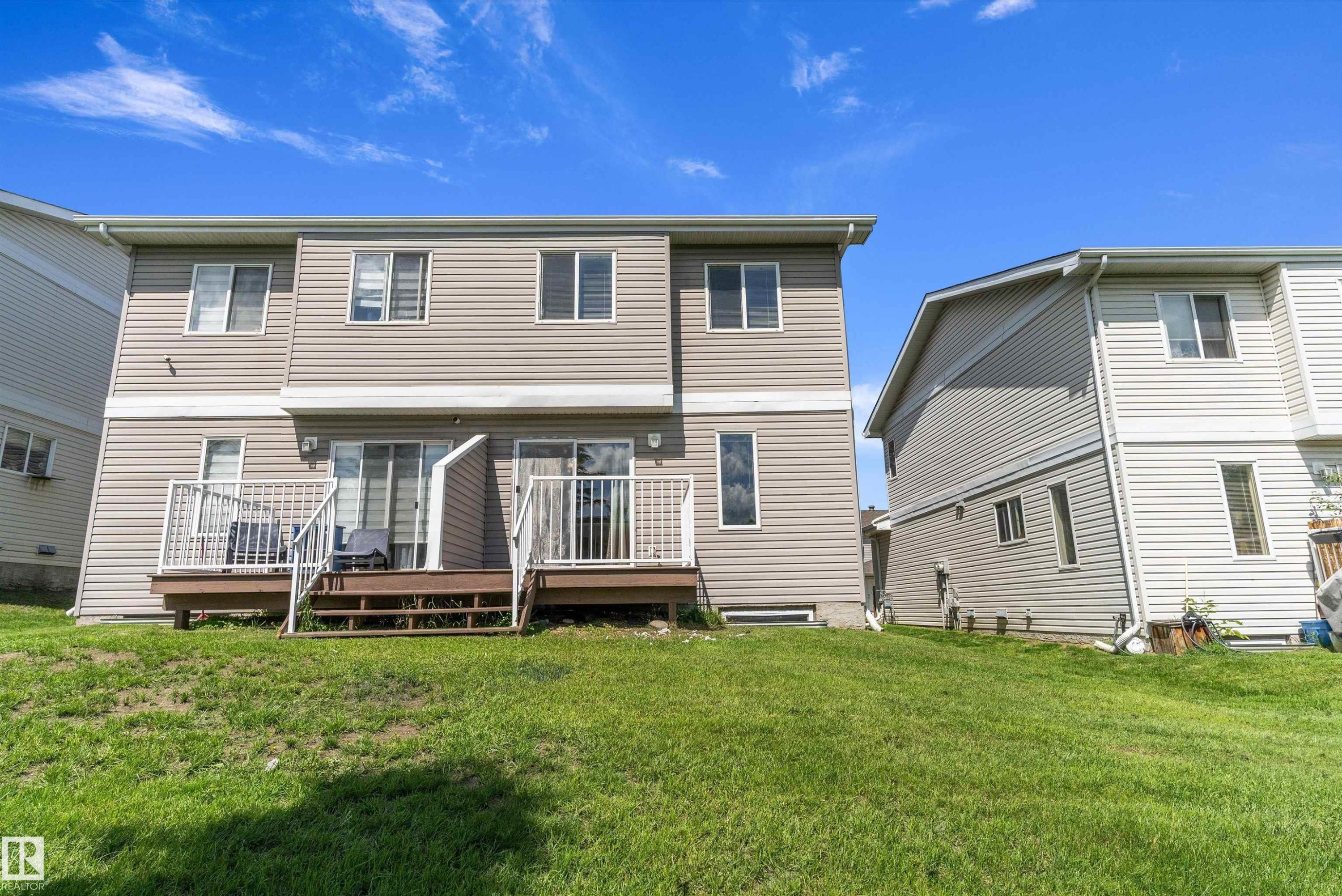 #56 130 Hyndman Cr Nw, Edmonton, AB - Outdoor With Deck Patio Veranda With Exterior