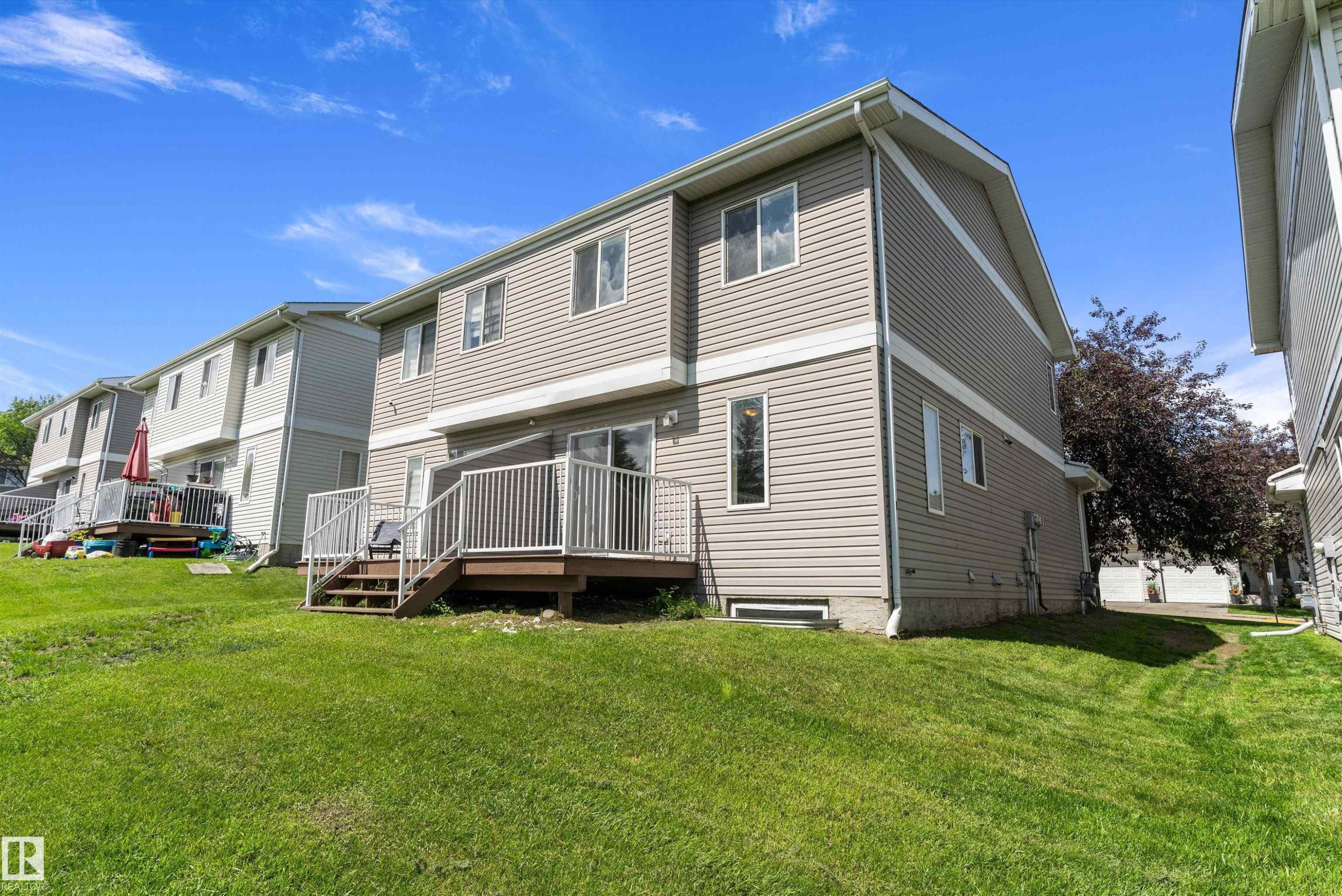 #56 130 Hyndman Cr Nw, Edmonton, AB - Outdoor With Deck Patio Veranda With Exterior