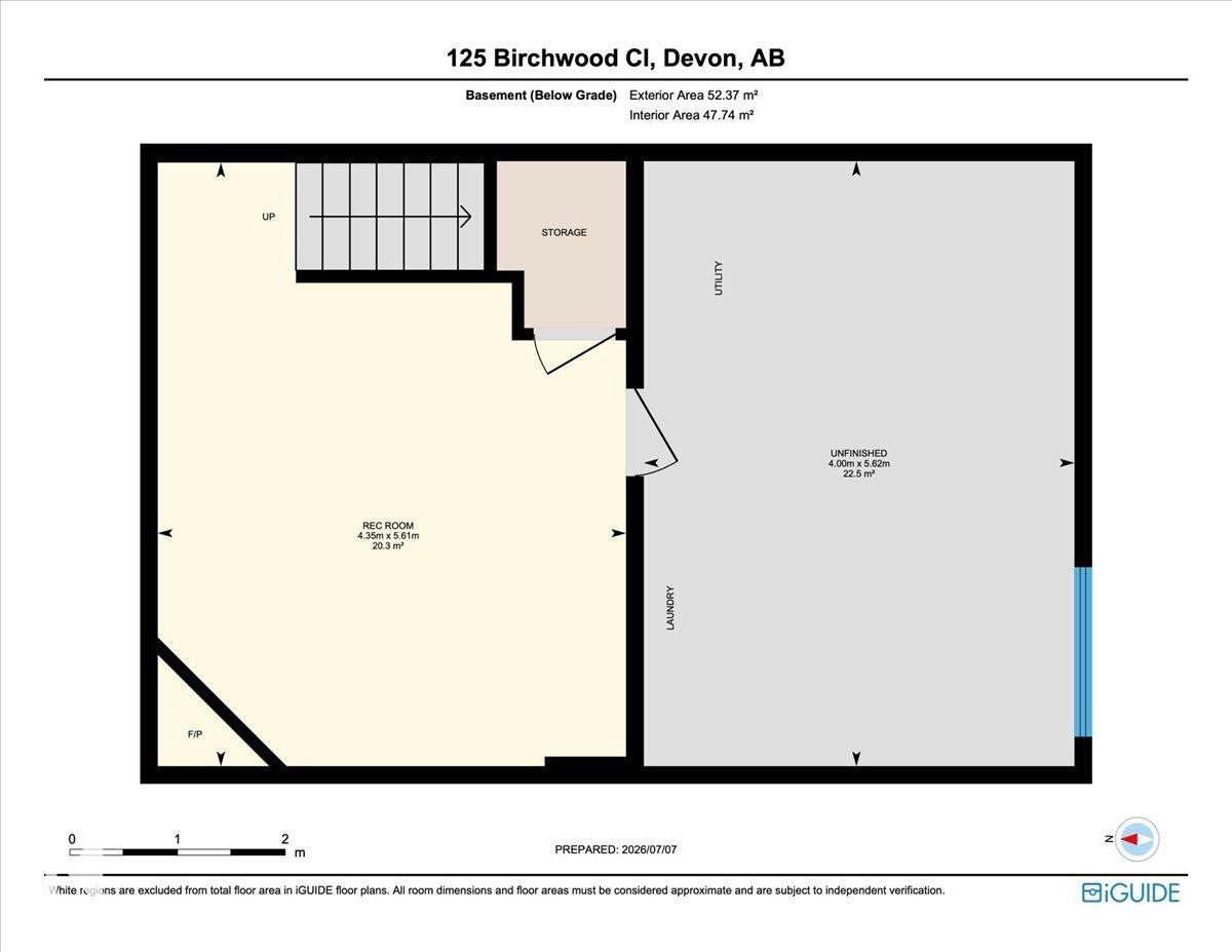 Floor plan - 125 Birchwood Close, Devon, AB