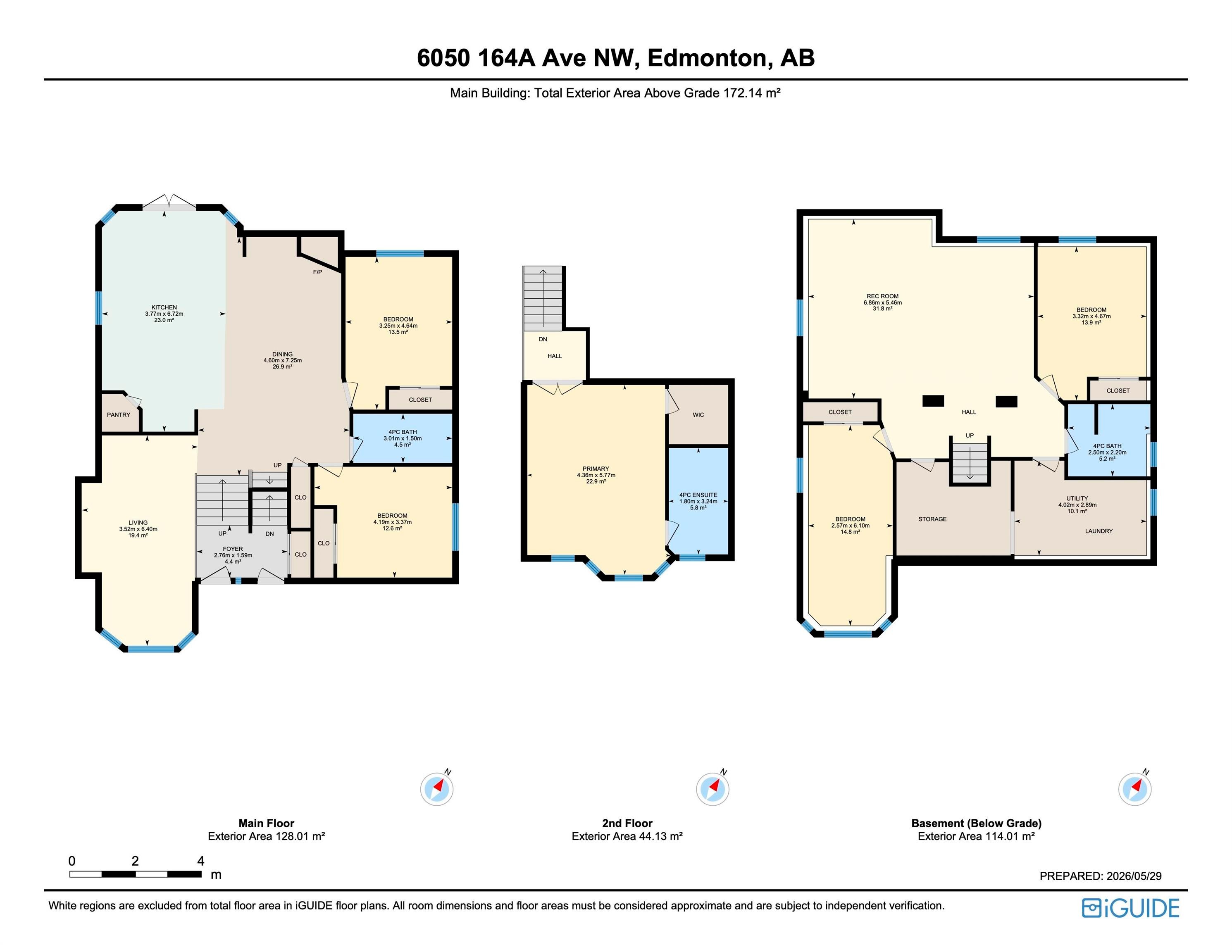Floor plan - 6050 164A Avenue, Edmonton, AB