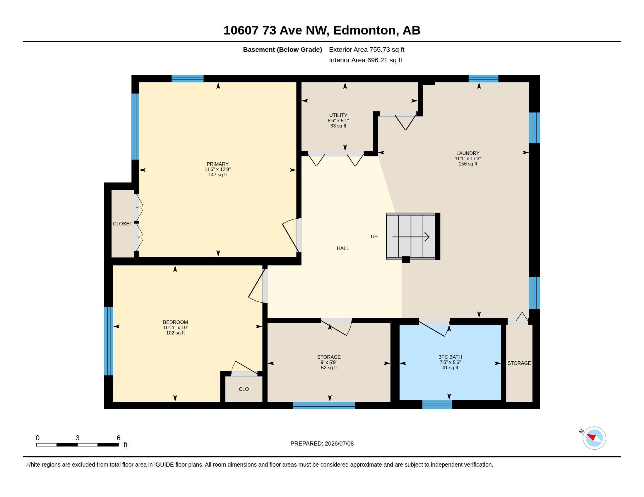 Floor plan - 10607 73 Ave, Edmonton, AB