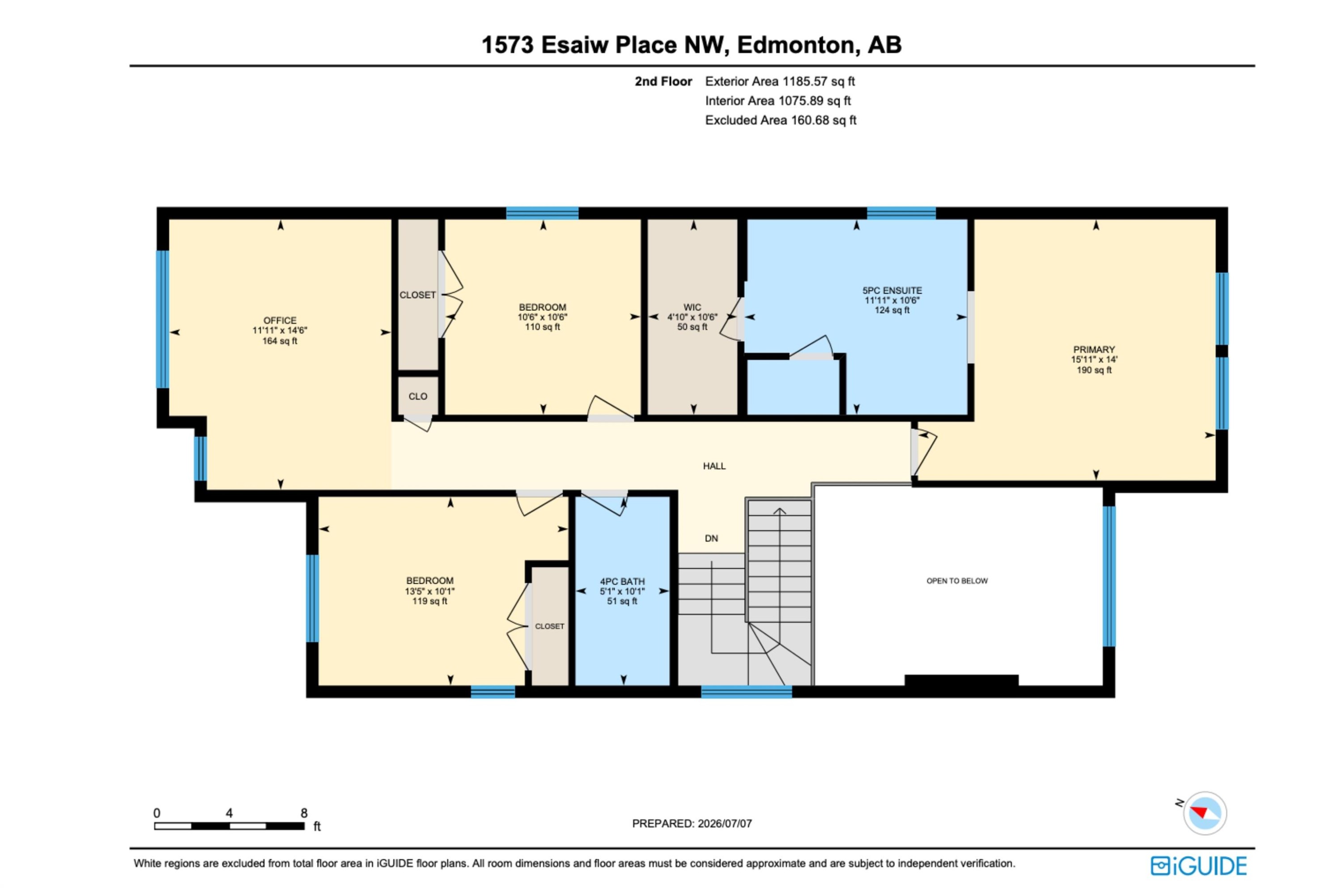 Floor plan - 1573 Esaiw Place Nw, Edmonton, AB