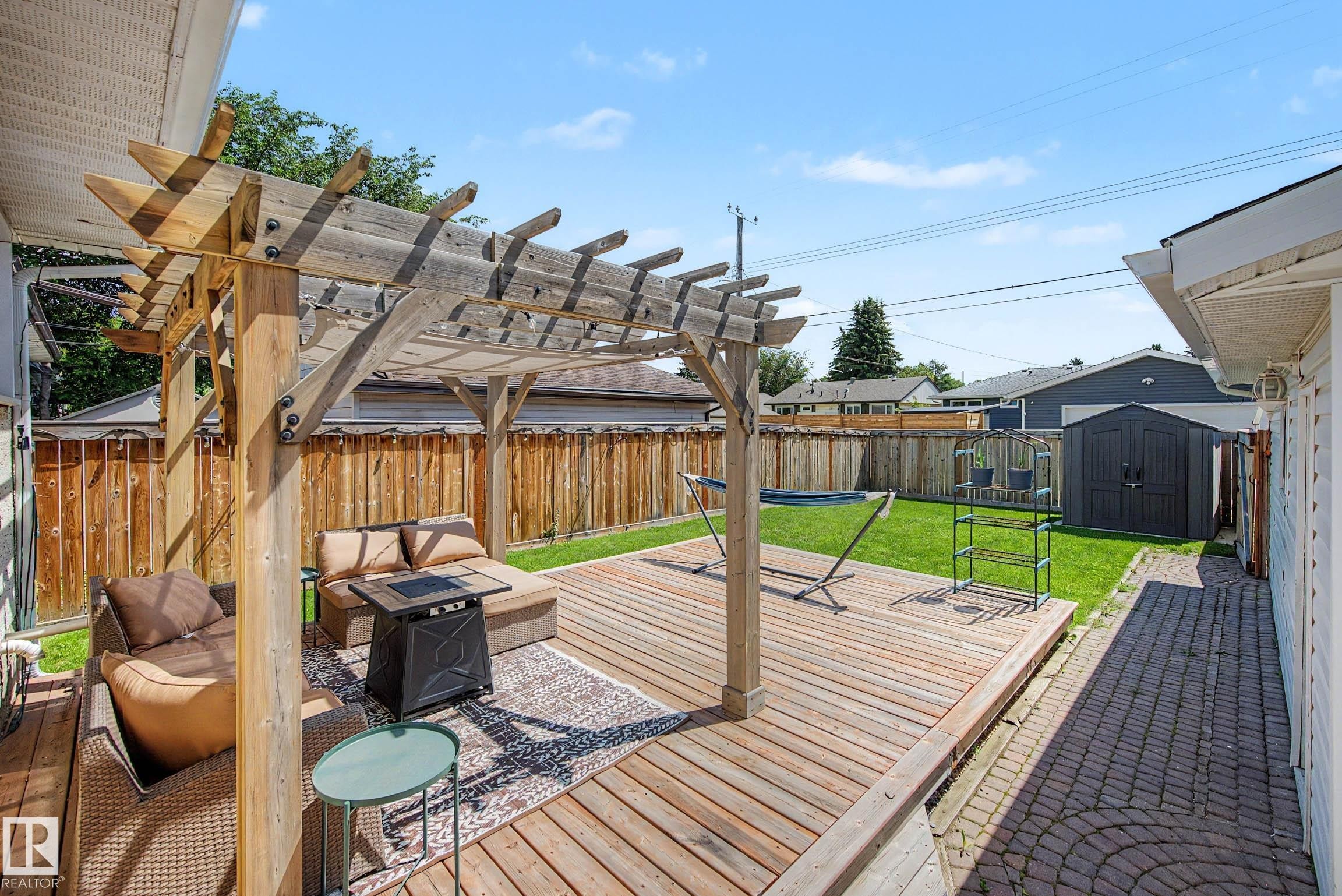 5407 106 Avenue Nw, Edmonton, AB - Outdoor With Deck Patio Veranda