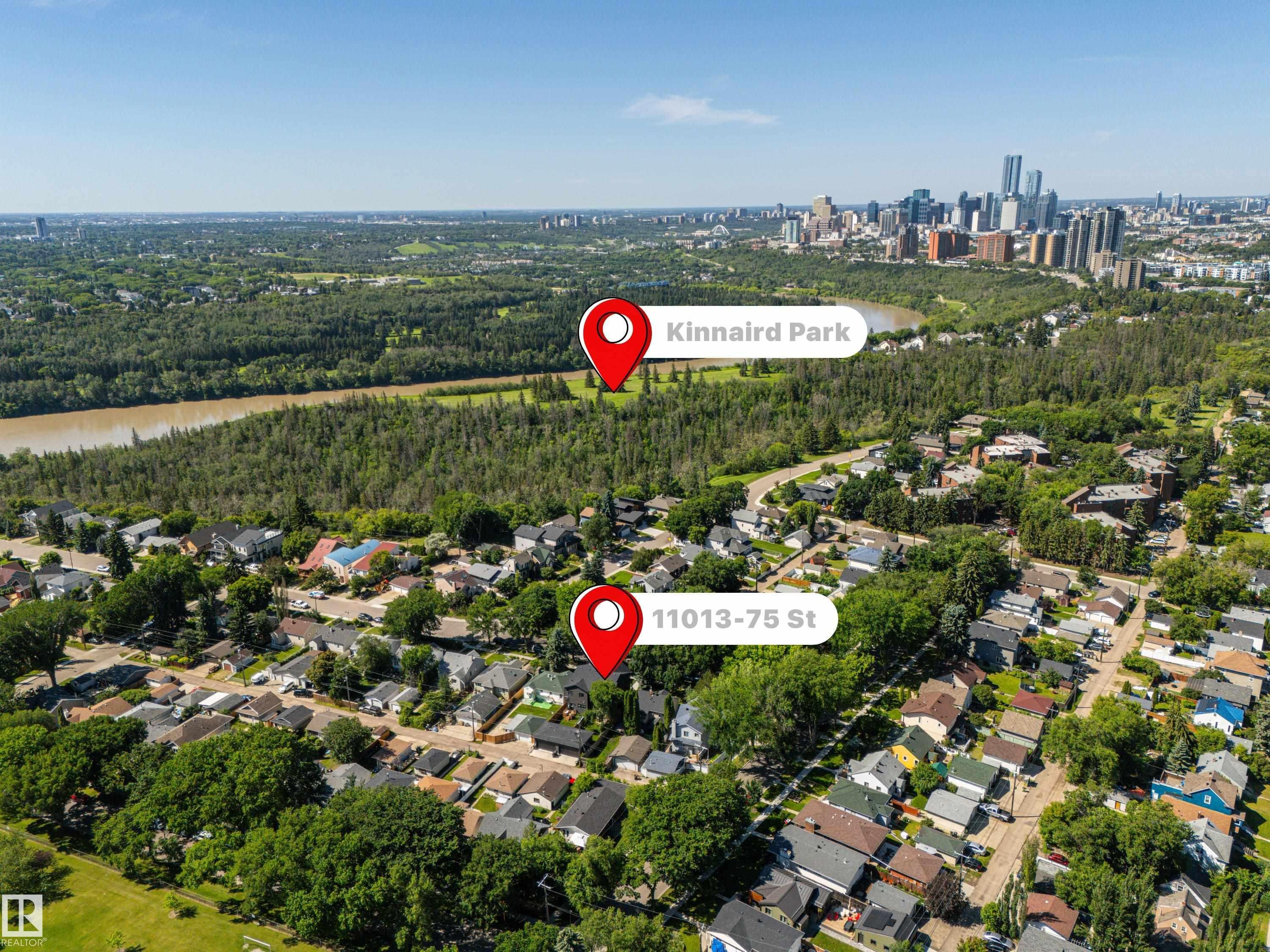 11013 75 Street Nw, Edmonton, AB - Outdoor With View