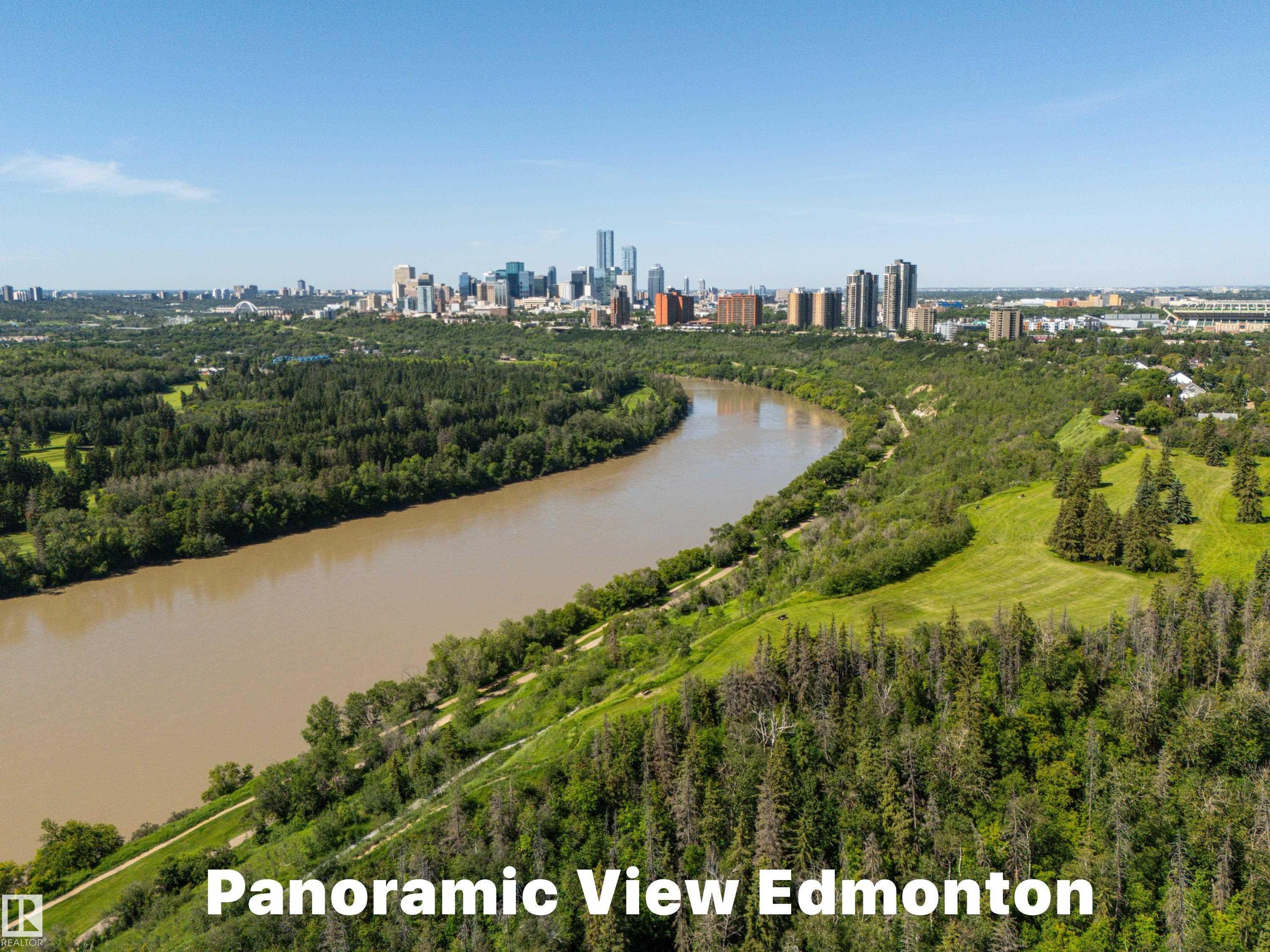 11013 75 Street Nw, Edmonton, AB - Outdoor With Body Of Water With View