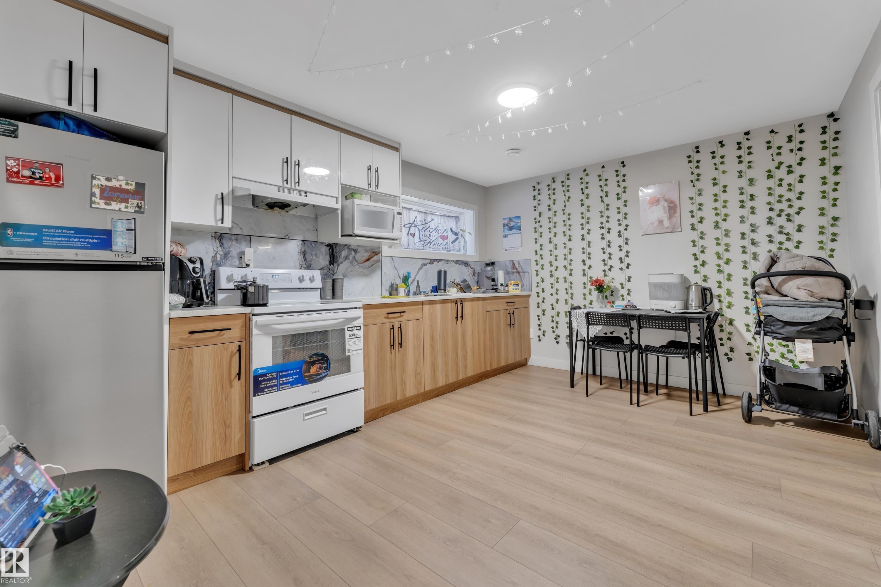 3003 4 Street Nw, Edmonton, AB - Indoor Photo Showing Kitchen