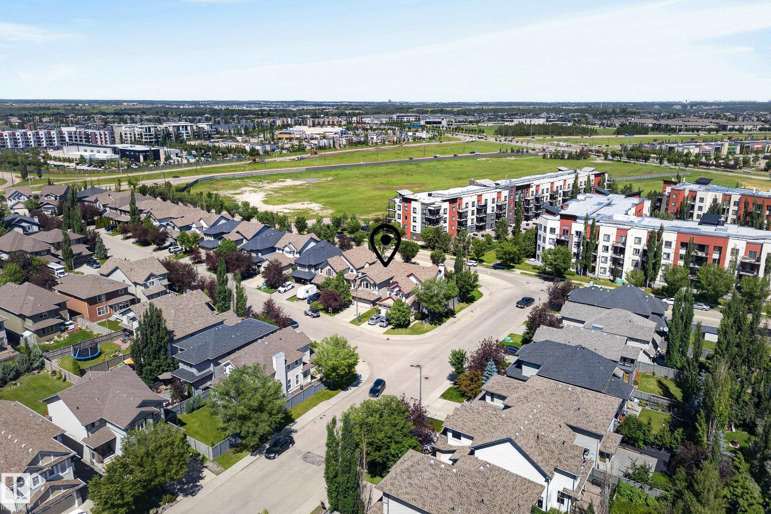506 Adams Way Sw, Edmonton, AB - Outdoor With View