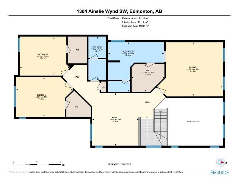 Floor plan - 1304 Ainslie Wynd Sw, Edmonton, AB - Other