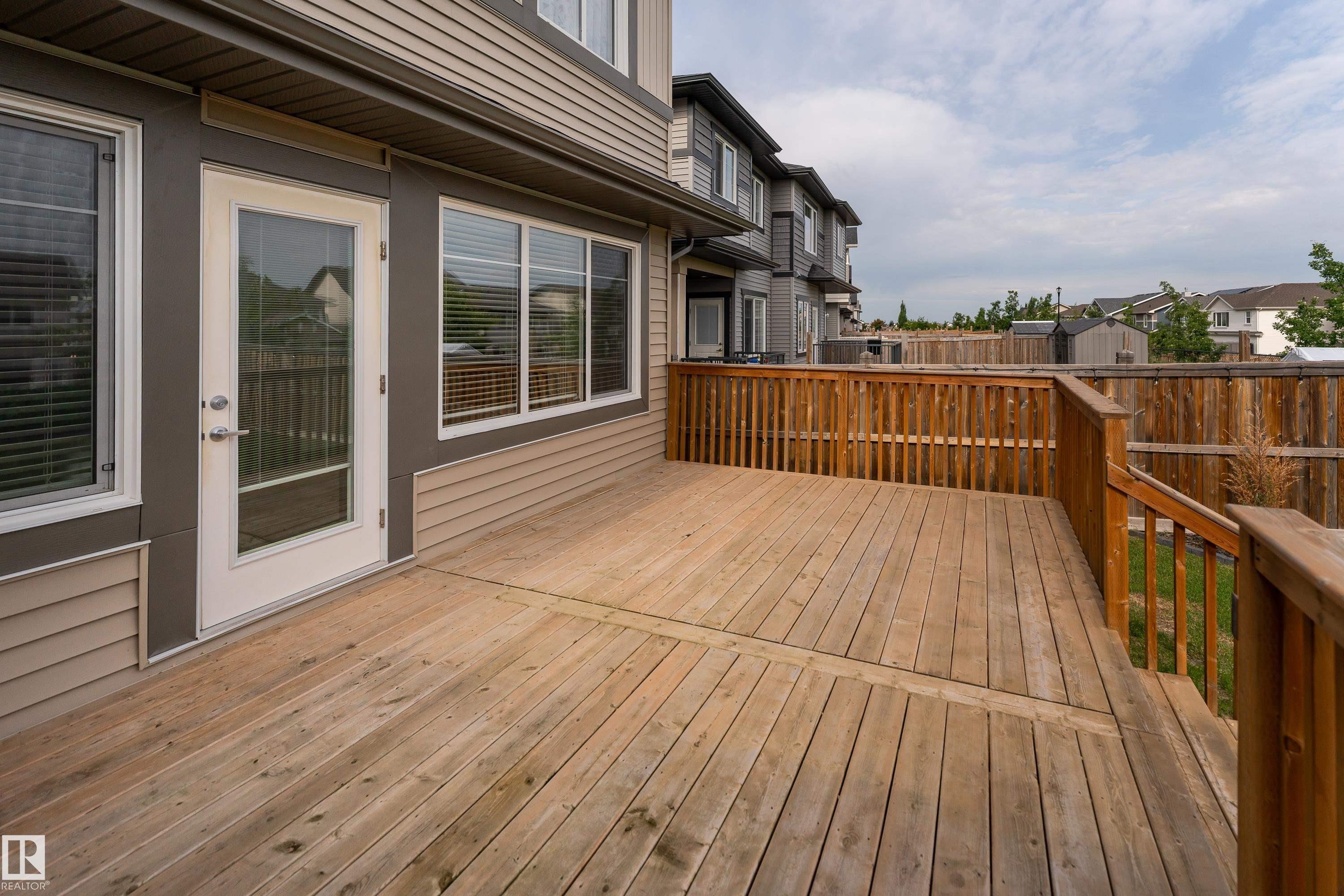 8589 Cushing Place Sw, Edmonton, AB - Outdoor With Deck Patio Veranda With Exterior