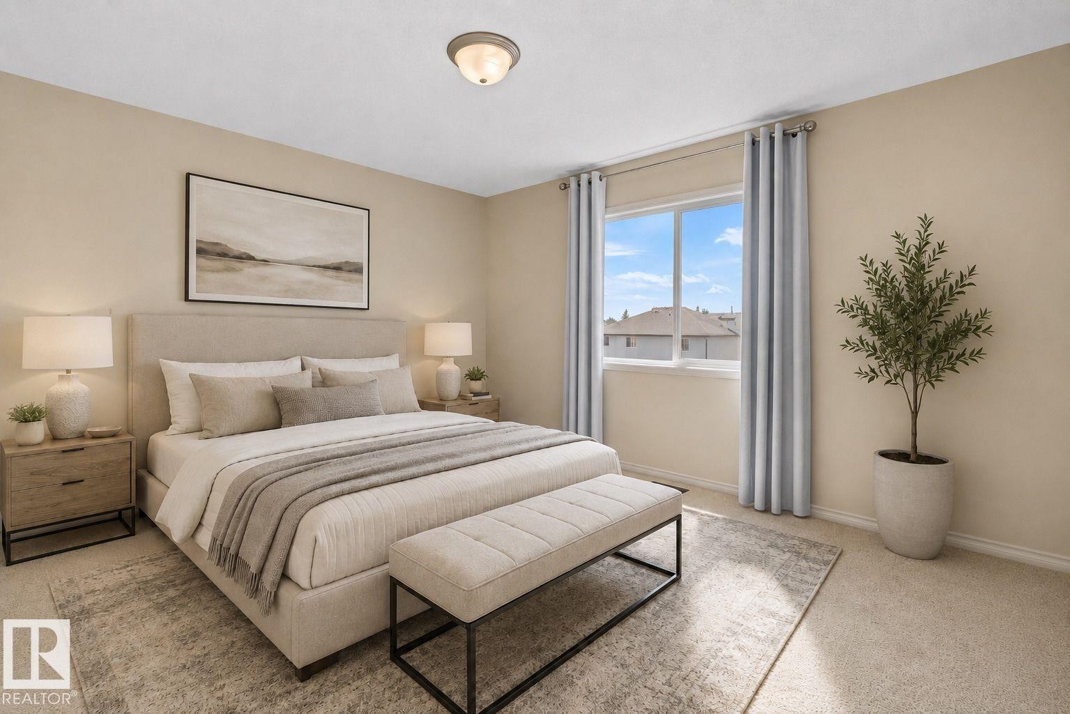 616 61 Street Sw, Edmonton, AB - Indoor Photo Showing Bedroom