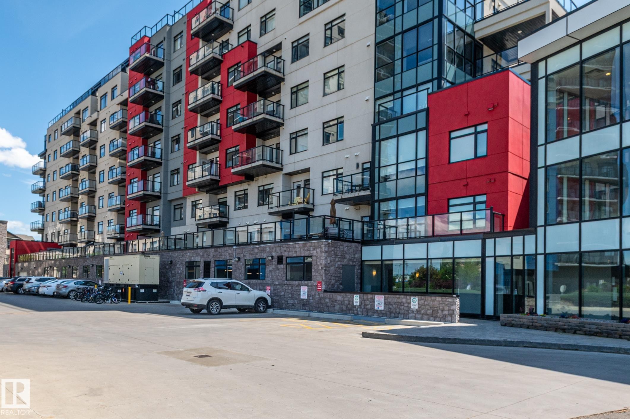 #305 5151 Windermere Bv Nw, Edmonton, AB - Outdoor With Balcony With Facade