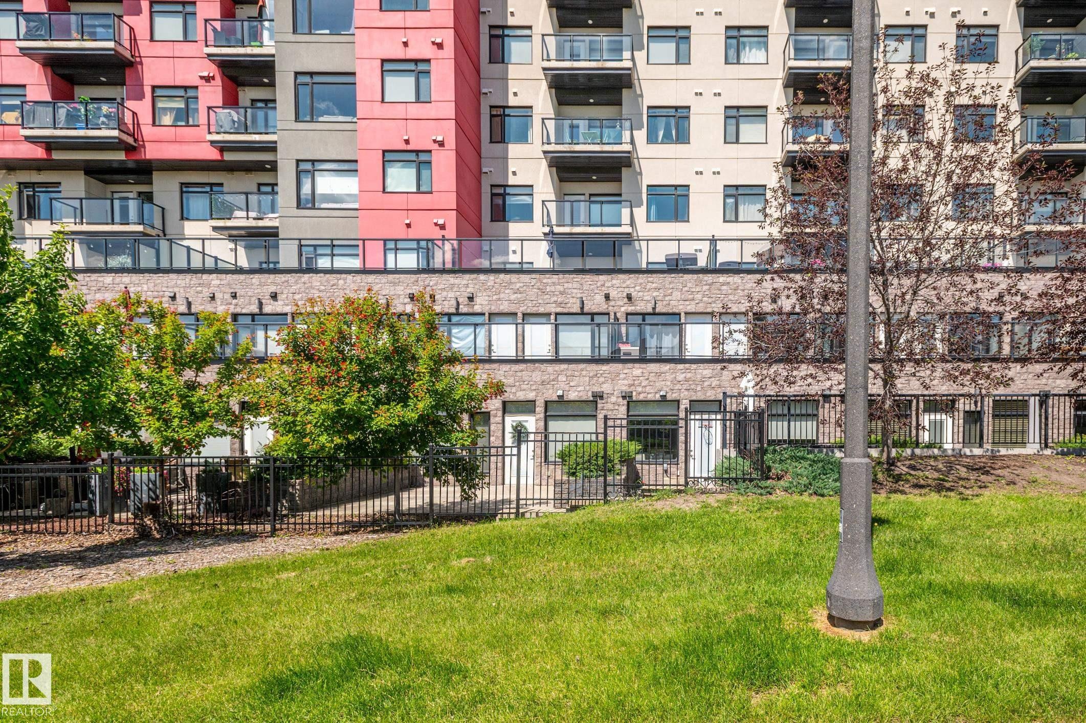 #305 5151 Windermere Bv Nw, Edmonton, AB - Outdoor With Balcony With Facade